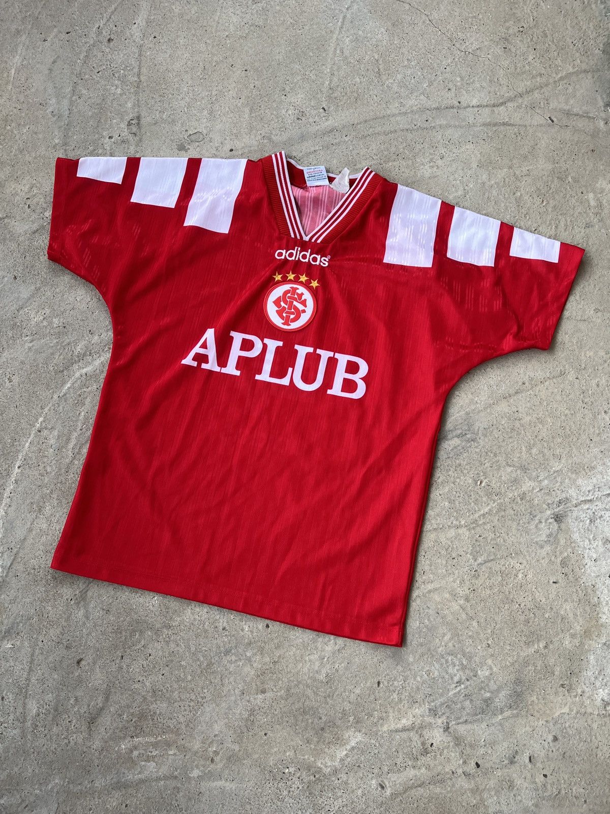 Adidas Vintage Adidas Camisas International APLUB 4 Jersey Size US M / EU 48-50 / 2 - 1 Thumbnail
