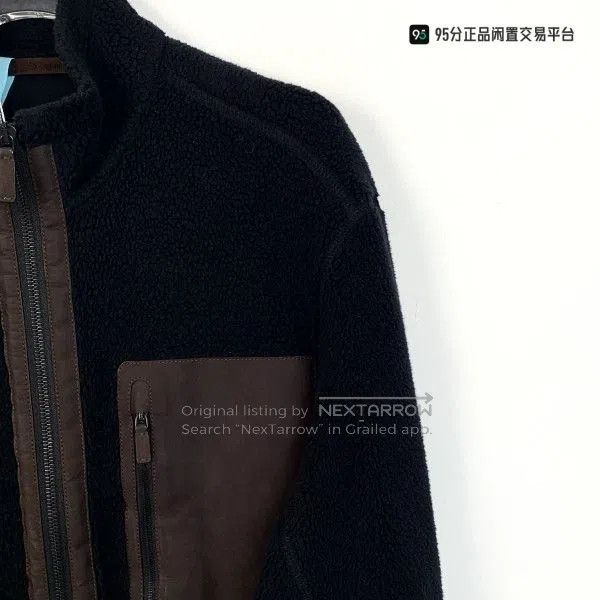 Ermenegildo Zegna Zegna Men's Cotton Zip Teddy Fleece Jacket. Size US XS / EU 42 / 0 - 5 Thumbnail