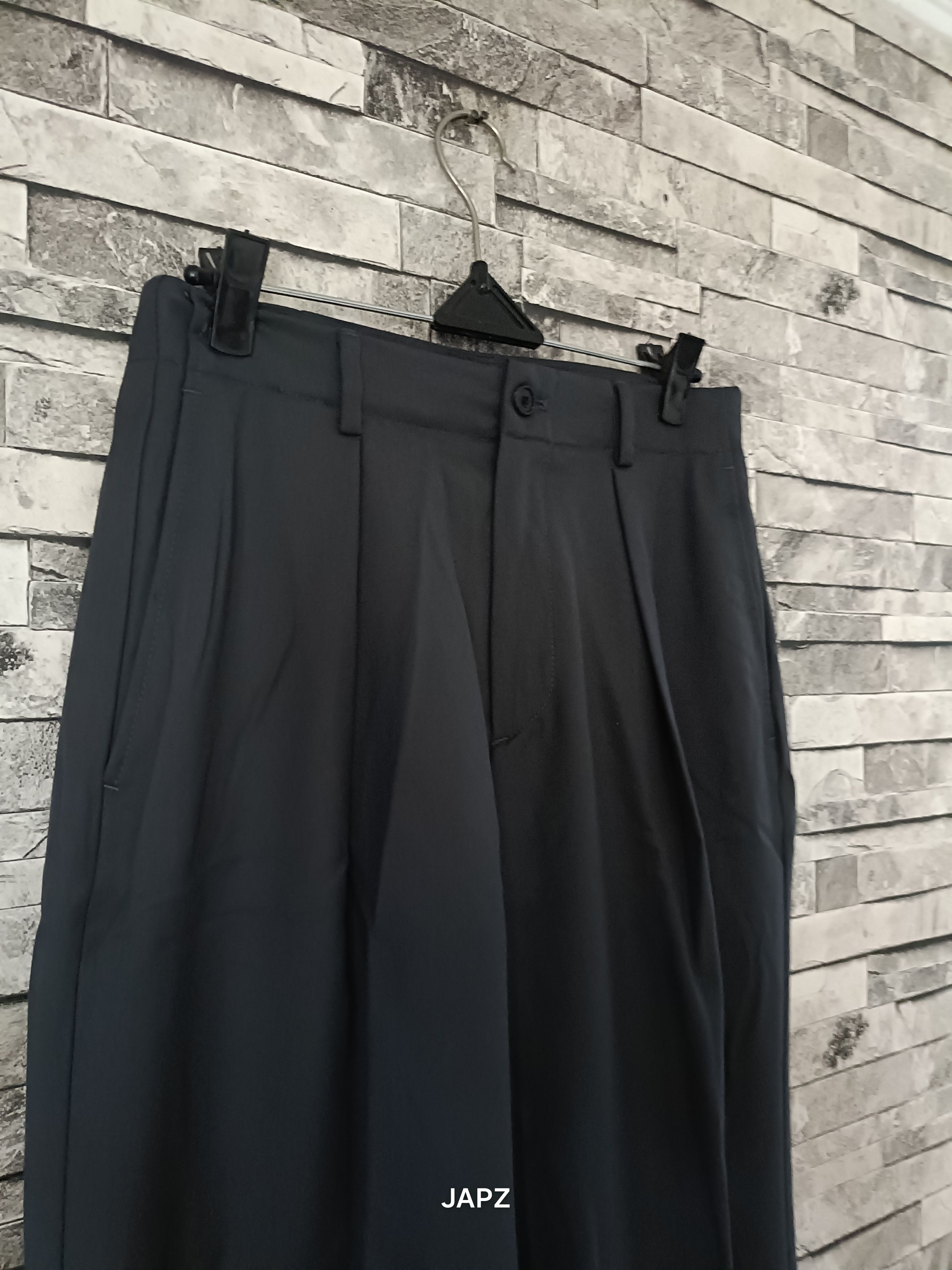 Designer Yoo ah in x munsina standard special line loose pleats pants Size US 27 - 5 Thumbnail