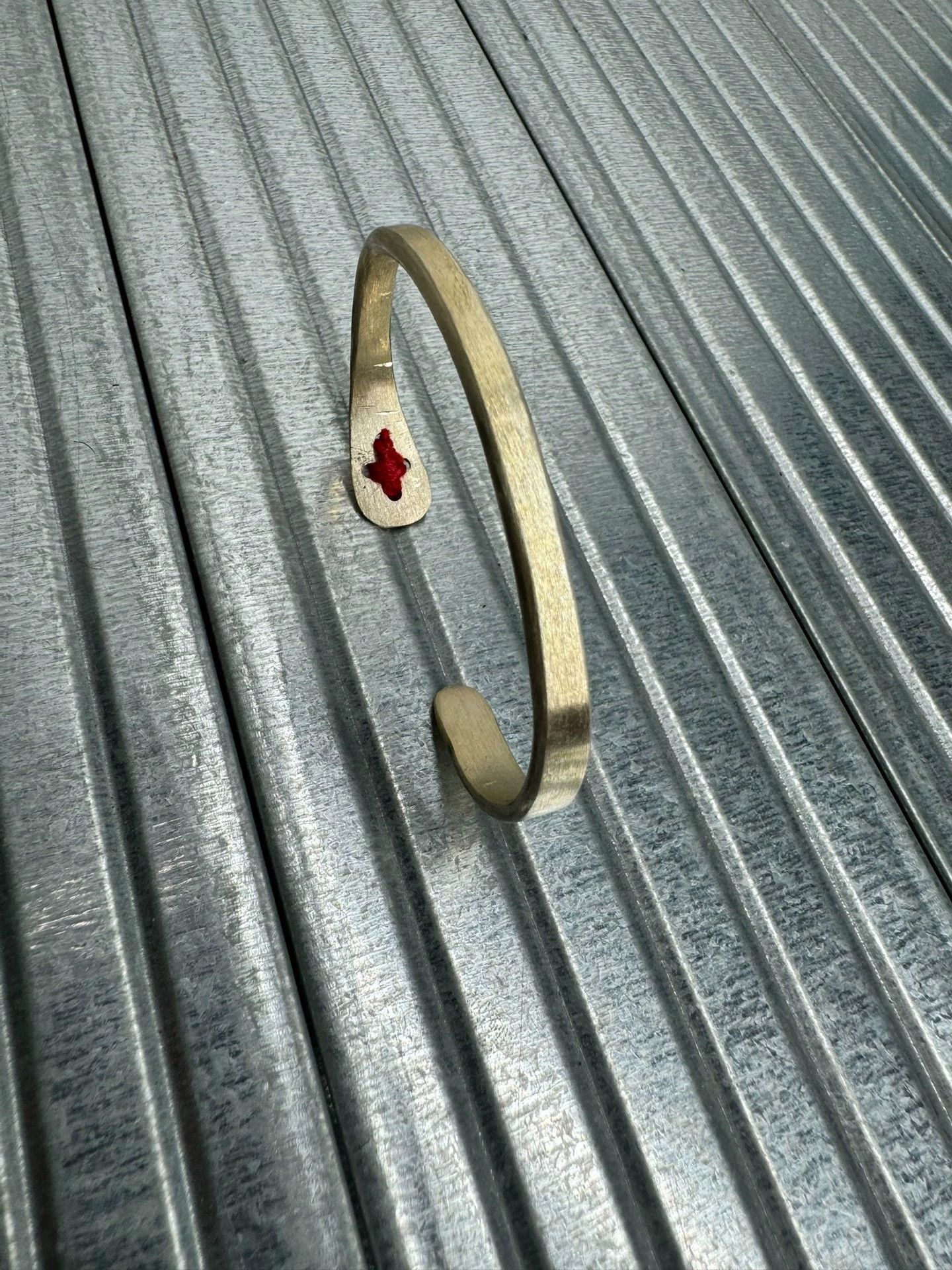 Ma+ M.A.+ Red String Cross Bracelet AB11 S New Size ONE SIZE - 2 Thumbnail