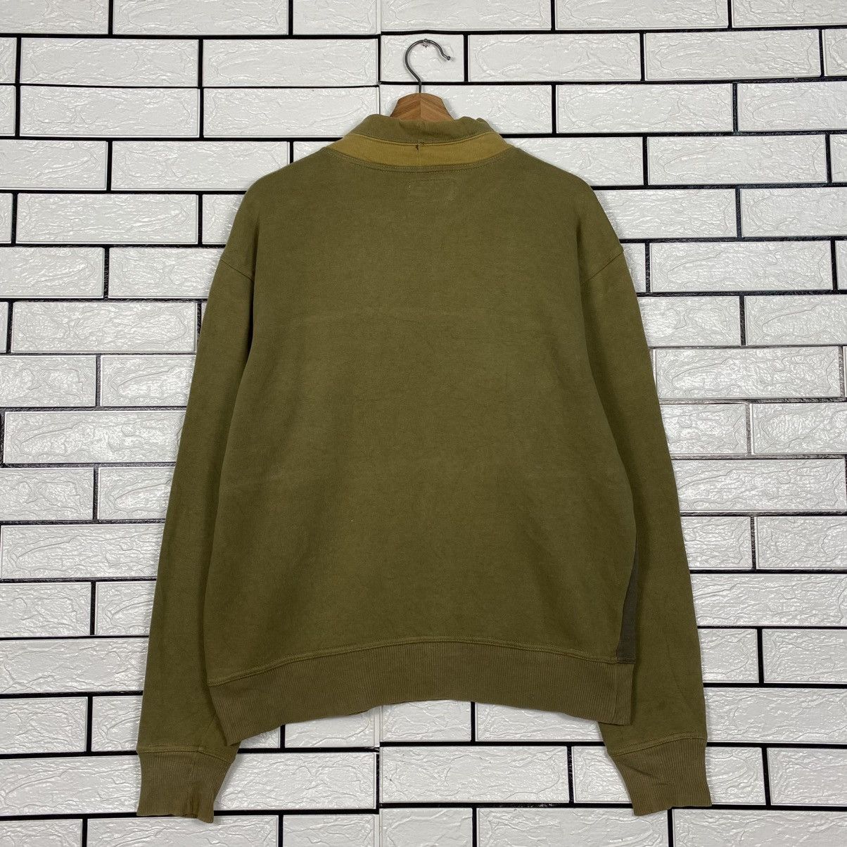 Japanese Brand Vintage Turtle Neck Sweatshirt Trussardi Big Logo Size US M / EU 48-50 / 2 - 10 Thumbnail