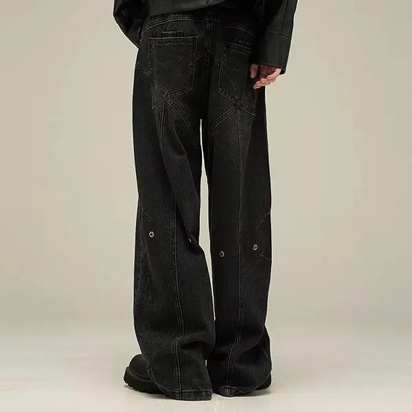 Japanese Brand Natsumi x Keito Trend Black Denim Pant Size US 35 - 8 Thumbnail