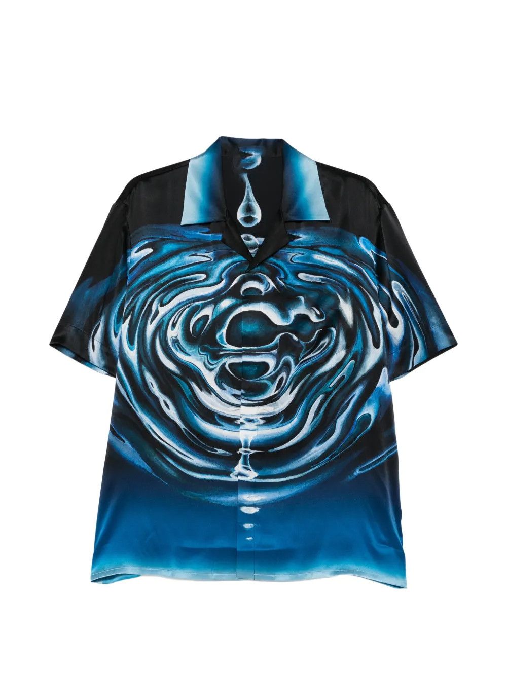 Other Ripple Cuban Collar Shirt – Retro Resort Smart Casual Style Size US S / EU 44-46 / 1 - 3 Thumbnail