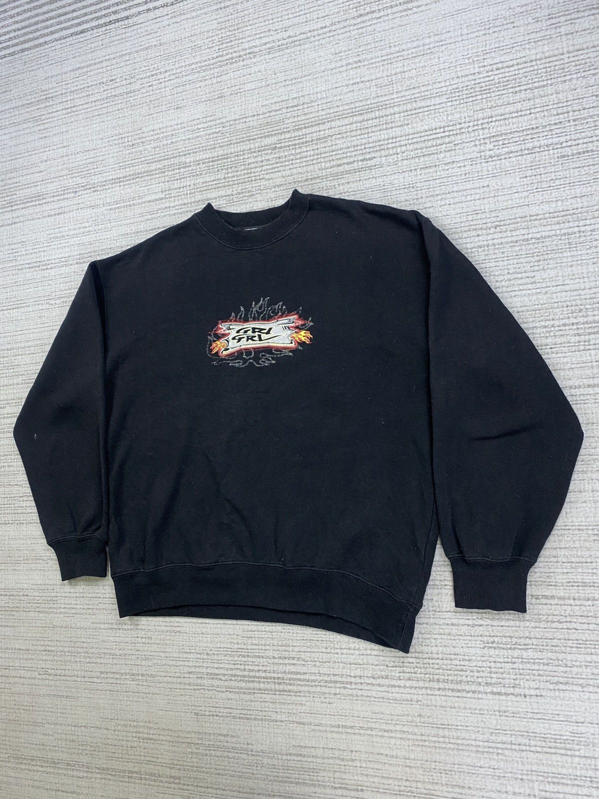 Designer × Vintage Vintage Gri Gri Japanese Brand Backhit Sweatshirt Size US M / EU 48-50 / 2 - 4 Thumbnail