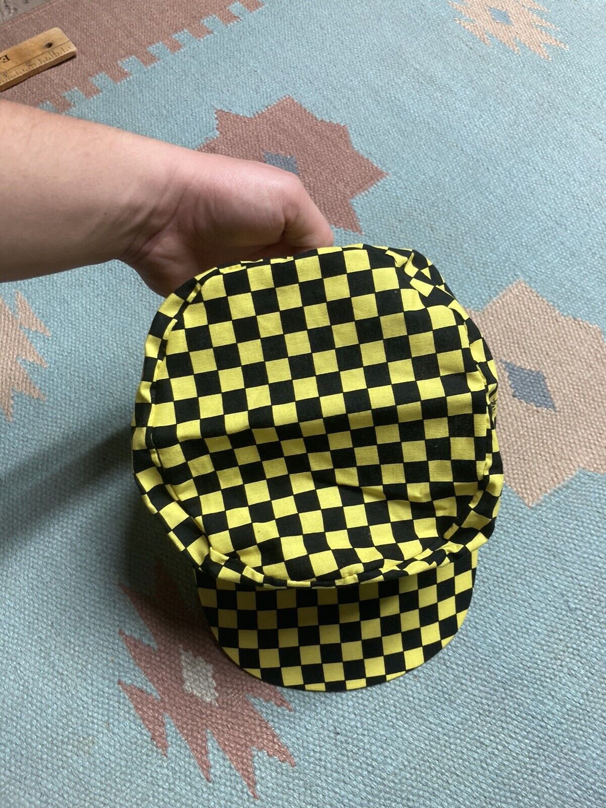Vintage VTG hat New York New York casino & hotel checkered Las Vegas Size ONE SIZE - 6 Thumbnail