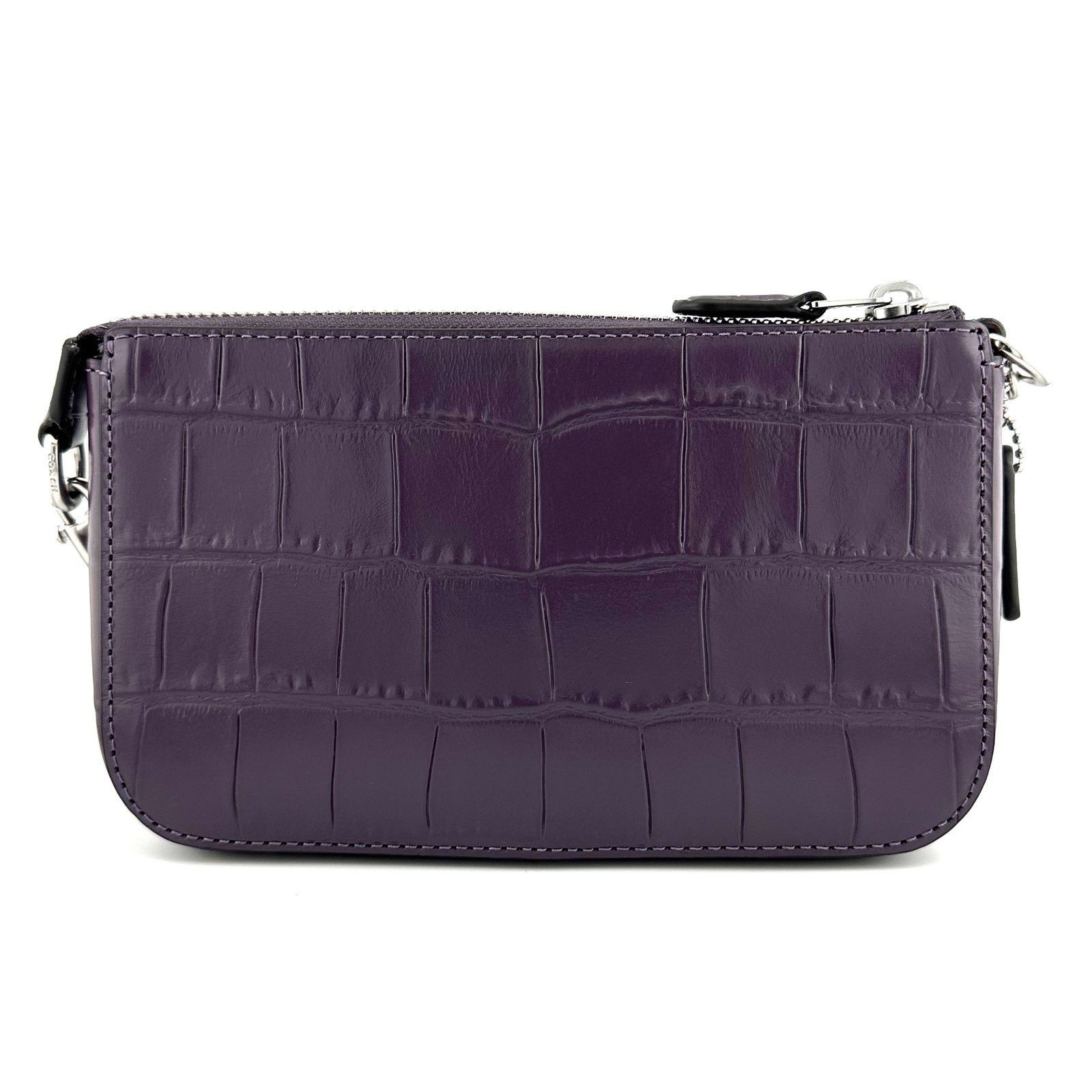 Coach Coach Nolita 19 in Amethyst Purple Crocodile Leather CN382 Size ONE SIZE - 2 Thumbnail