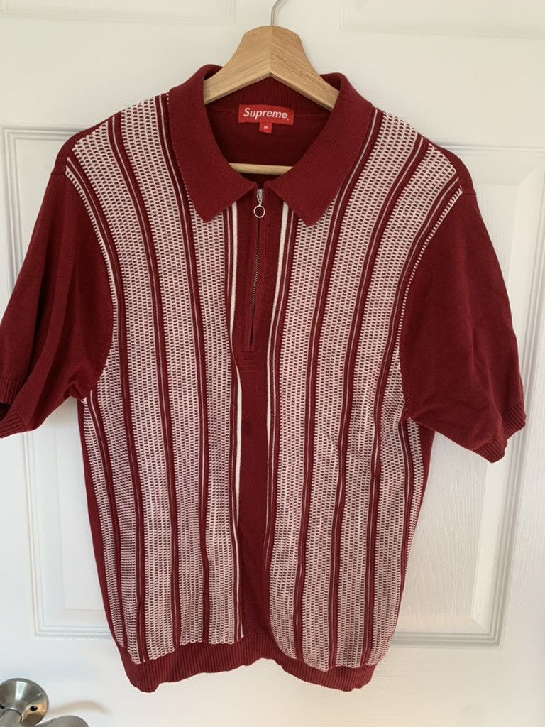 Supreme Supreme half zip polo | Grailed