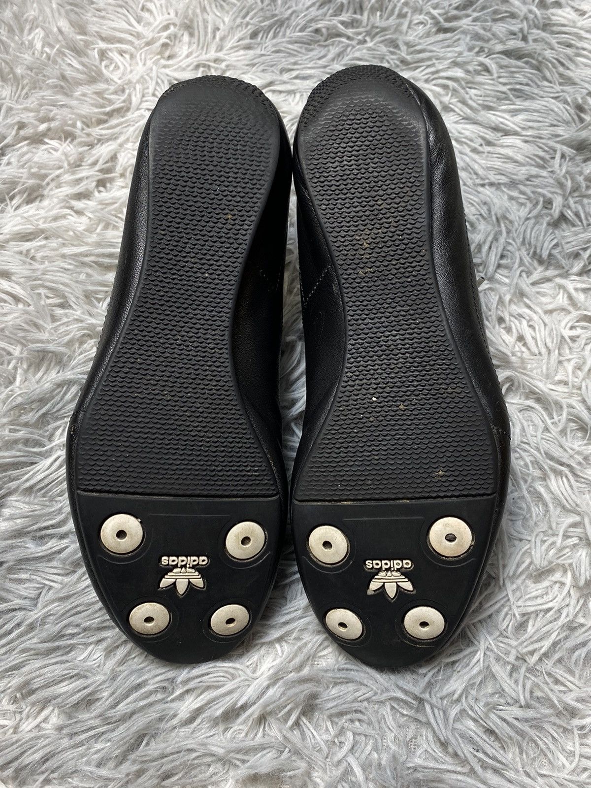 Adidas adidas Okapi Black Leather Sneakers Size 8 Japanese Brand Size US 8 / IT 38 - 9 Thumbnail