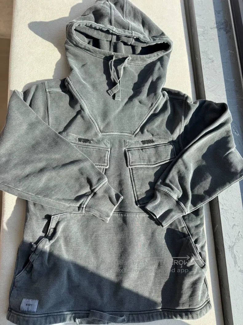 Wtaps Wtaps Heavy Washed Hooded Sweatshirt Size US S / EU 44-46 / 1 - 8 Thumbnail