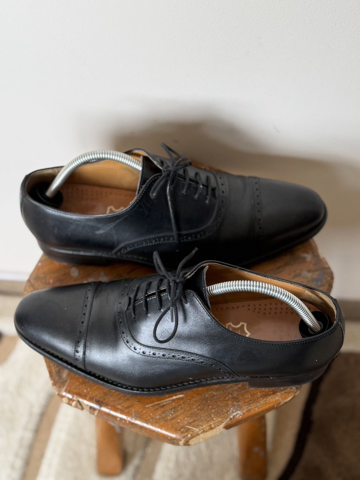 Vintage Vintage Classic Leather Black Shoes Sneakers Y2K guidi vibe Size US 8.5 / EU 41-42 - 4 Thumbnail