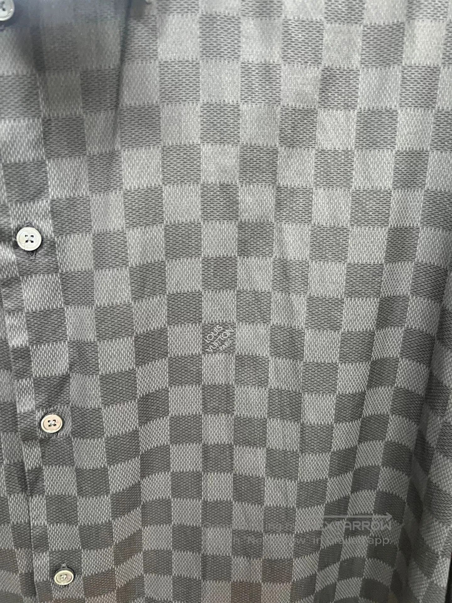 Louis Vuitton louis vuitton black gray checkered shirt. Size US XXL / EU 58 / 5 - 3 Thumbnail