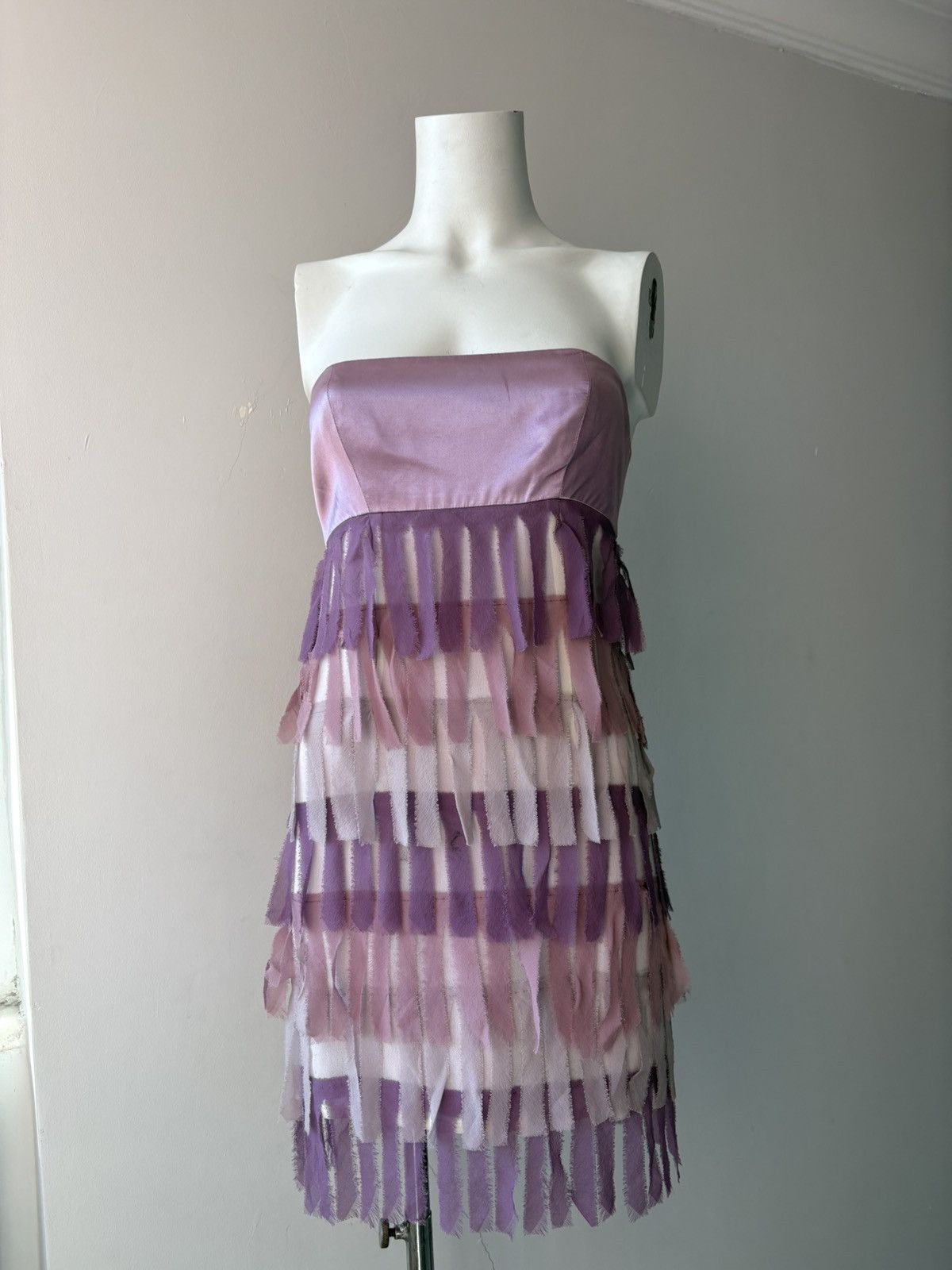 Vintage Silk dress Size M / US 6-8 / IT 42-44 - 11 Thumbnail