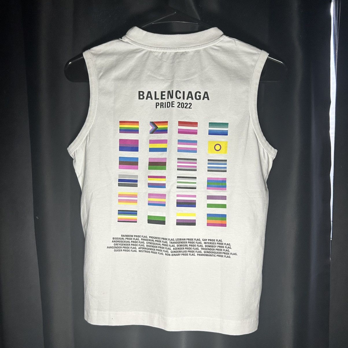 Balenciaga PRIDE 22 tank top Size US XL / EU 56 / 4 - 2 Thumbnail