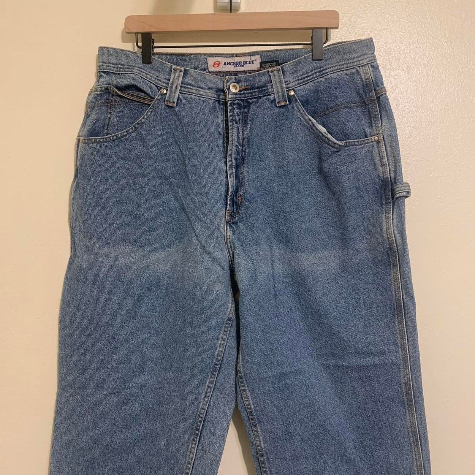 Vintage Anchor Blue Beyond Baggy Carpenter jeans