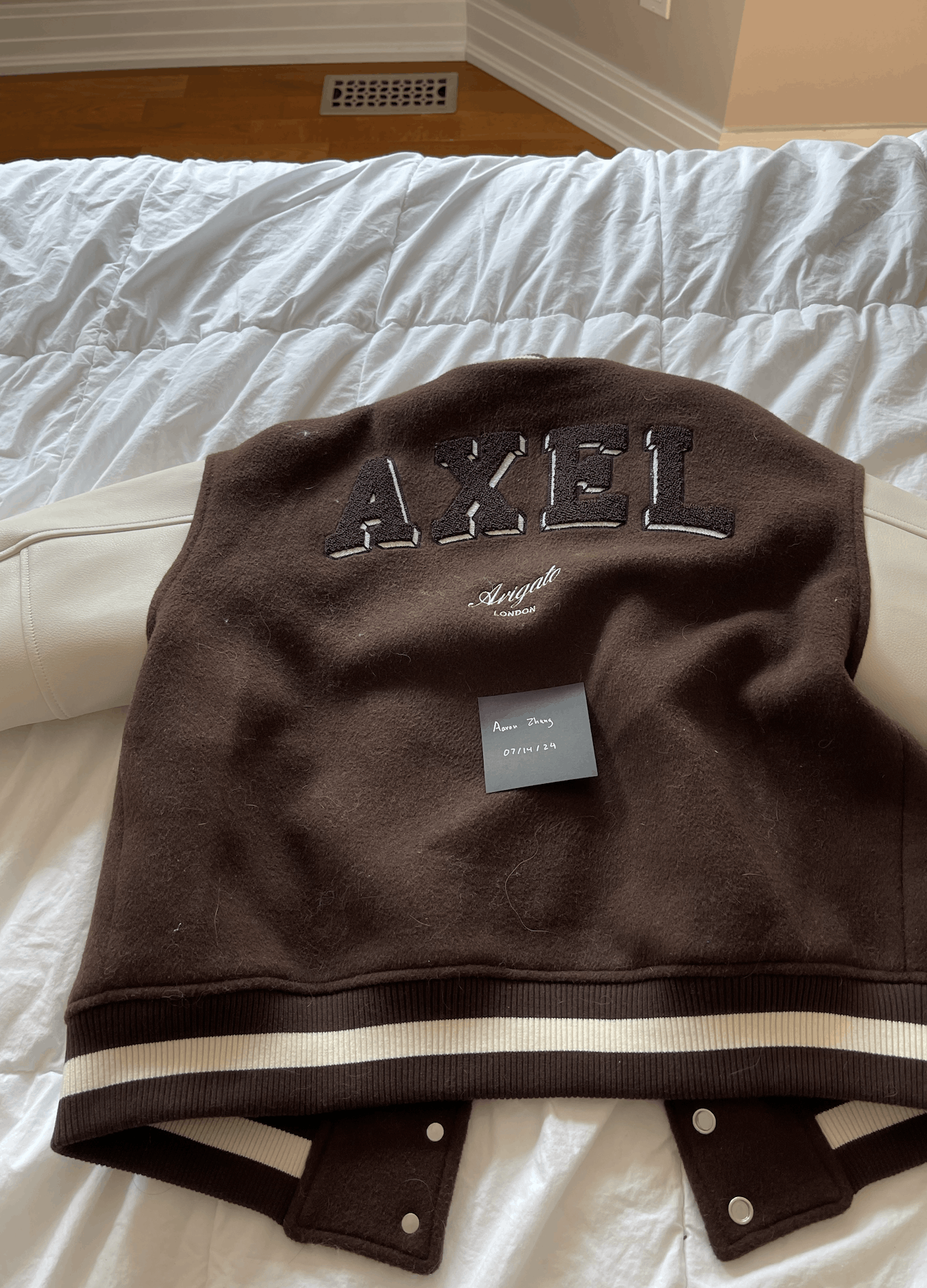 Axel Arigato Axel Arigato Illusion Varsity Jacket Size S / US 4 / IT 40 - 2 Thumbnail