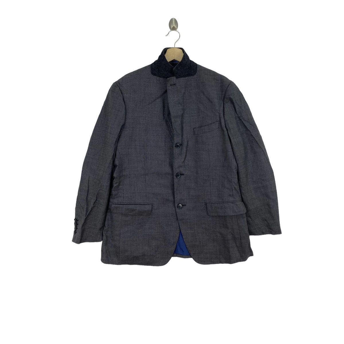 Japanese Brand × Junko Shimada JUNKO SHIMADA 1956 Japanese Brand Button Up Grey Coat Size US L / EU 52-54 / 3 - 1 Thumbnail