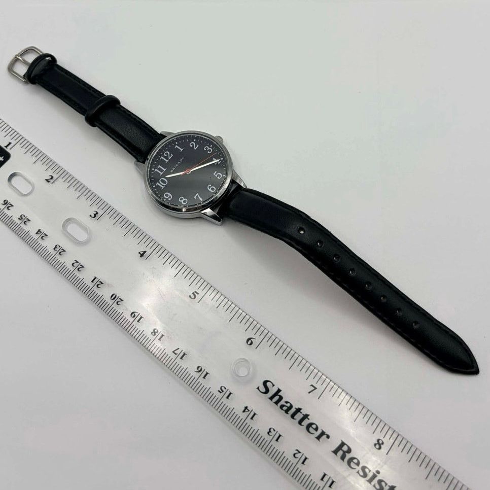 Brigade Silver & Black Brigada Watch Size ONE SIZE - 3 Thumbnail