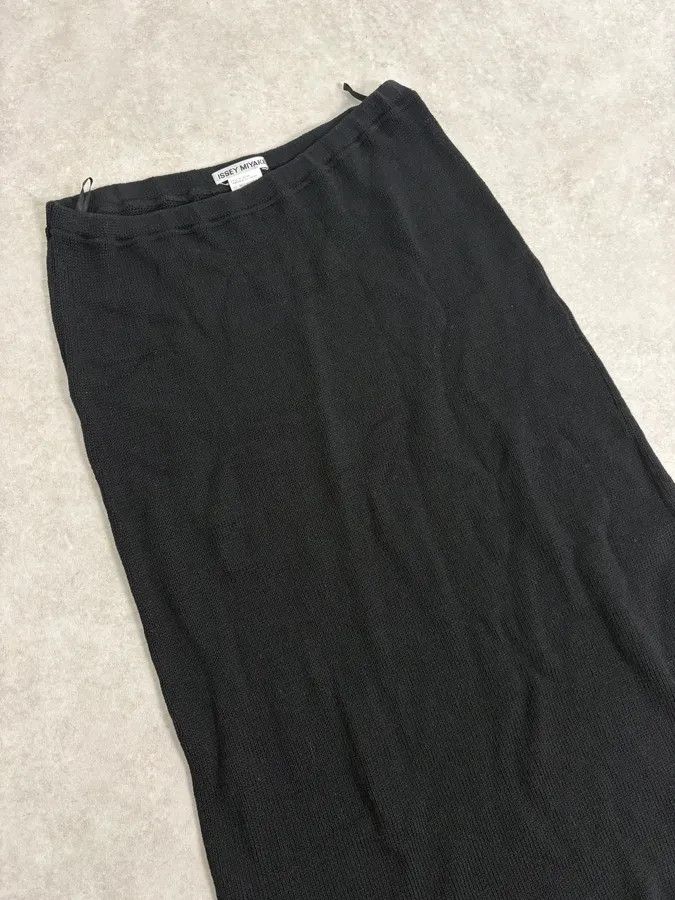 Issey Miyake 2000s Issey Miyake Black Pleated Dress Size M / US 6-8 / IT 42-44 - 5 Thumbnail