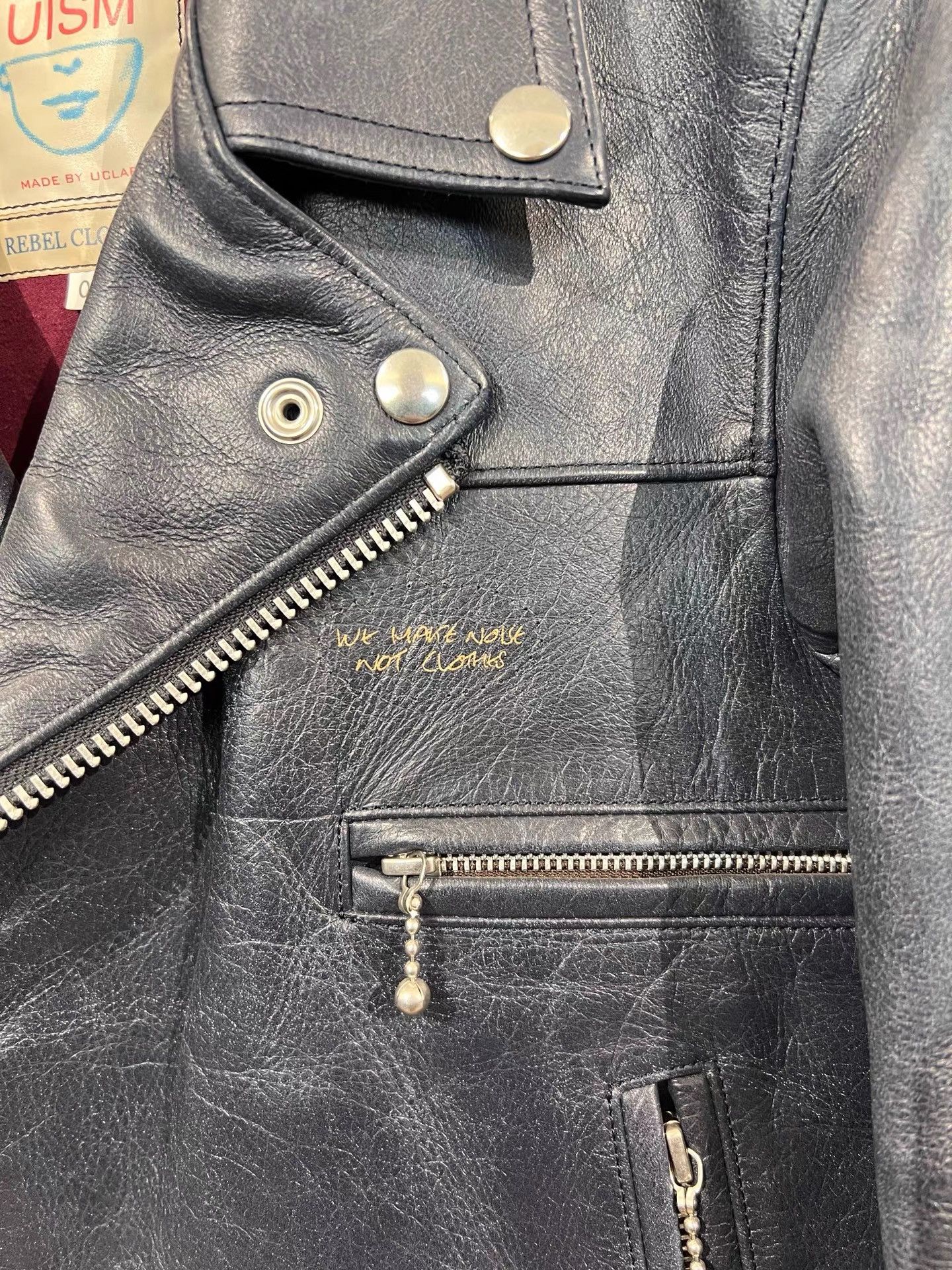 Undercover Undercover Jun Takahashi Cowhide Biker Leather Jacket K35 Size US XS / EU 42 / 0 - 4 Thumbnail