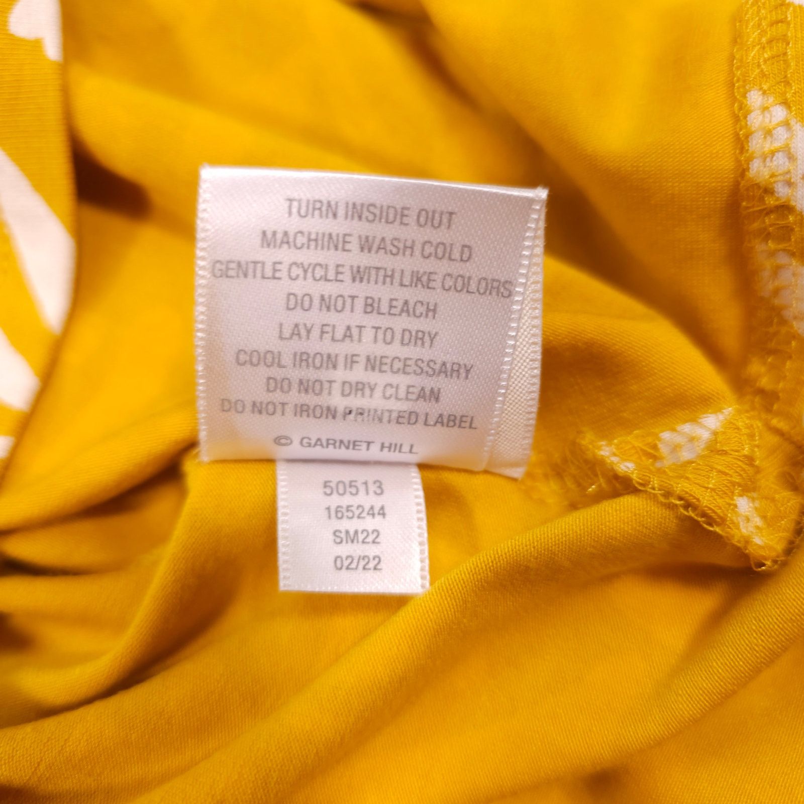 Other Garnet Hill Yellow Floral Dress Sz Extra Small Size XS / US 0-2 / IT 36-38 - 8 Thumbnail