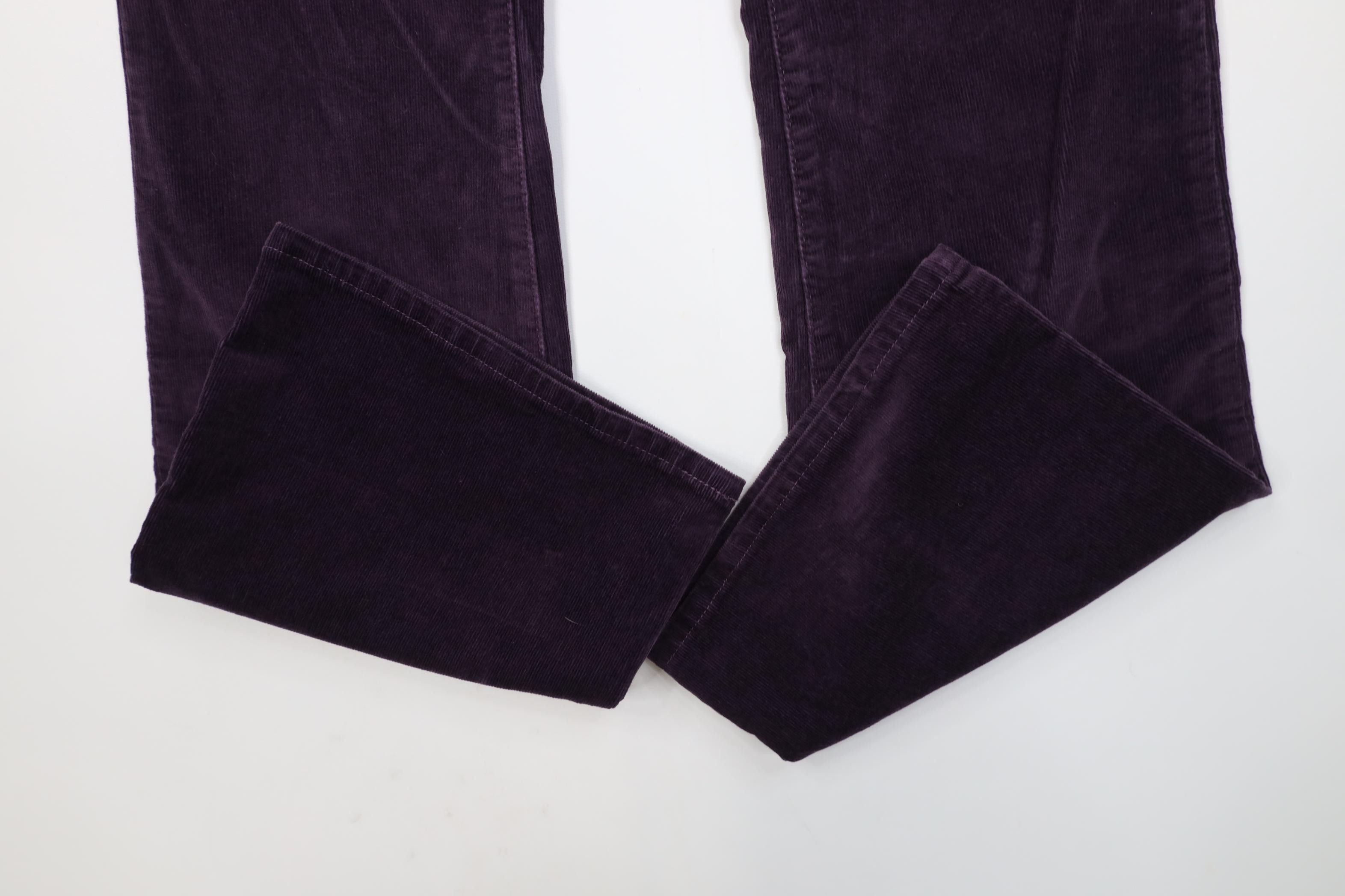 Levi's Vintage Y2K Levi's 726 Babydoll Wide Leg Corduroy Pants Size 30" / US 8 / IT 44 - 5 Thumbnail