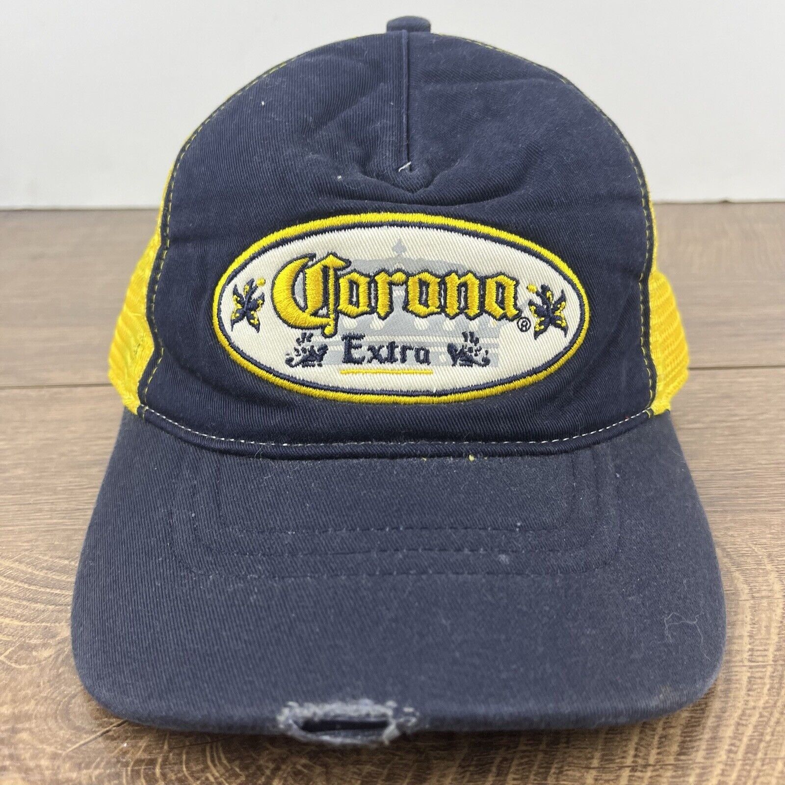 Other Corona Extra Hat Blue Snapback Hat Blue Adjustable Hat Blue Size ONE SIZE - 5 Thumbnail