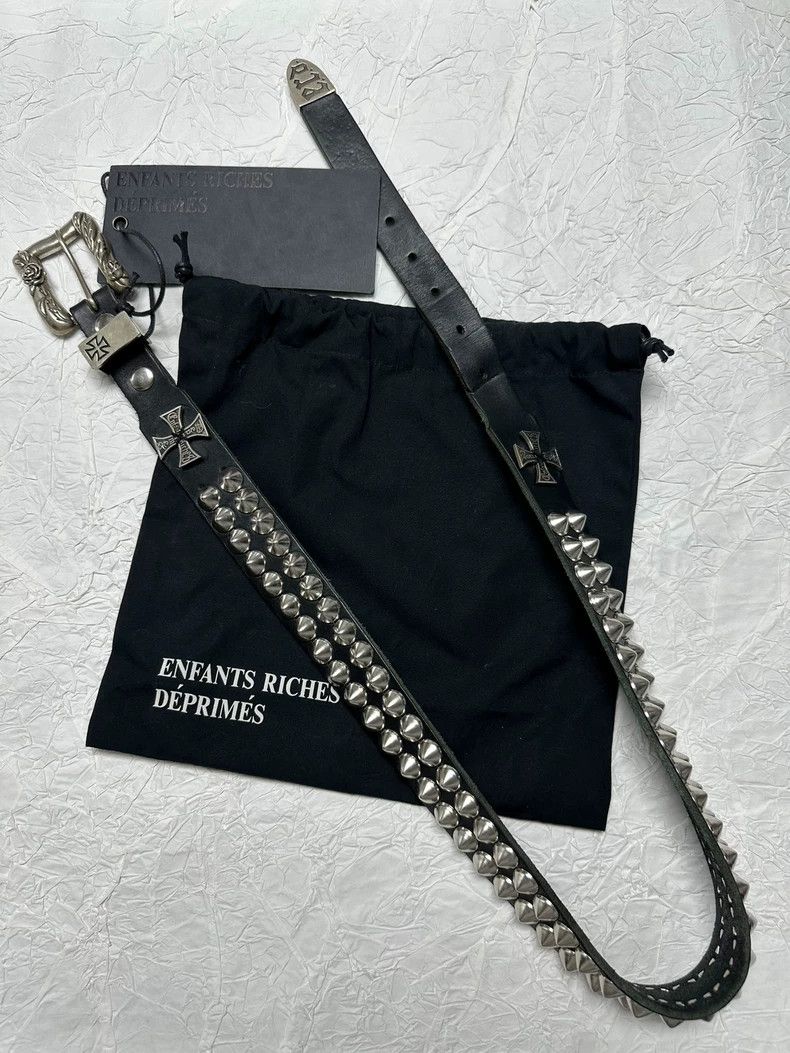 Enfants Riches Deprimes Enfants Riches Dprimes 24SS Double Studded Cross Belt Belt Size ONE SIZE - 1 Thumbnail