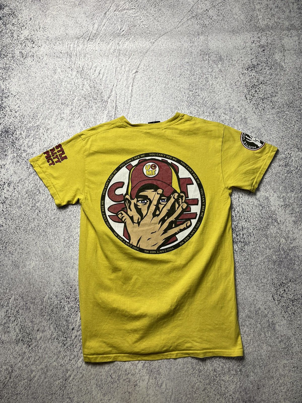 Vintage Vintage WWE John Cena You Don't See Me T- Shirt S Size Size US S / EU 44-46 / 1 - 12 Thumbnail