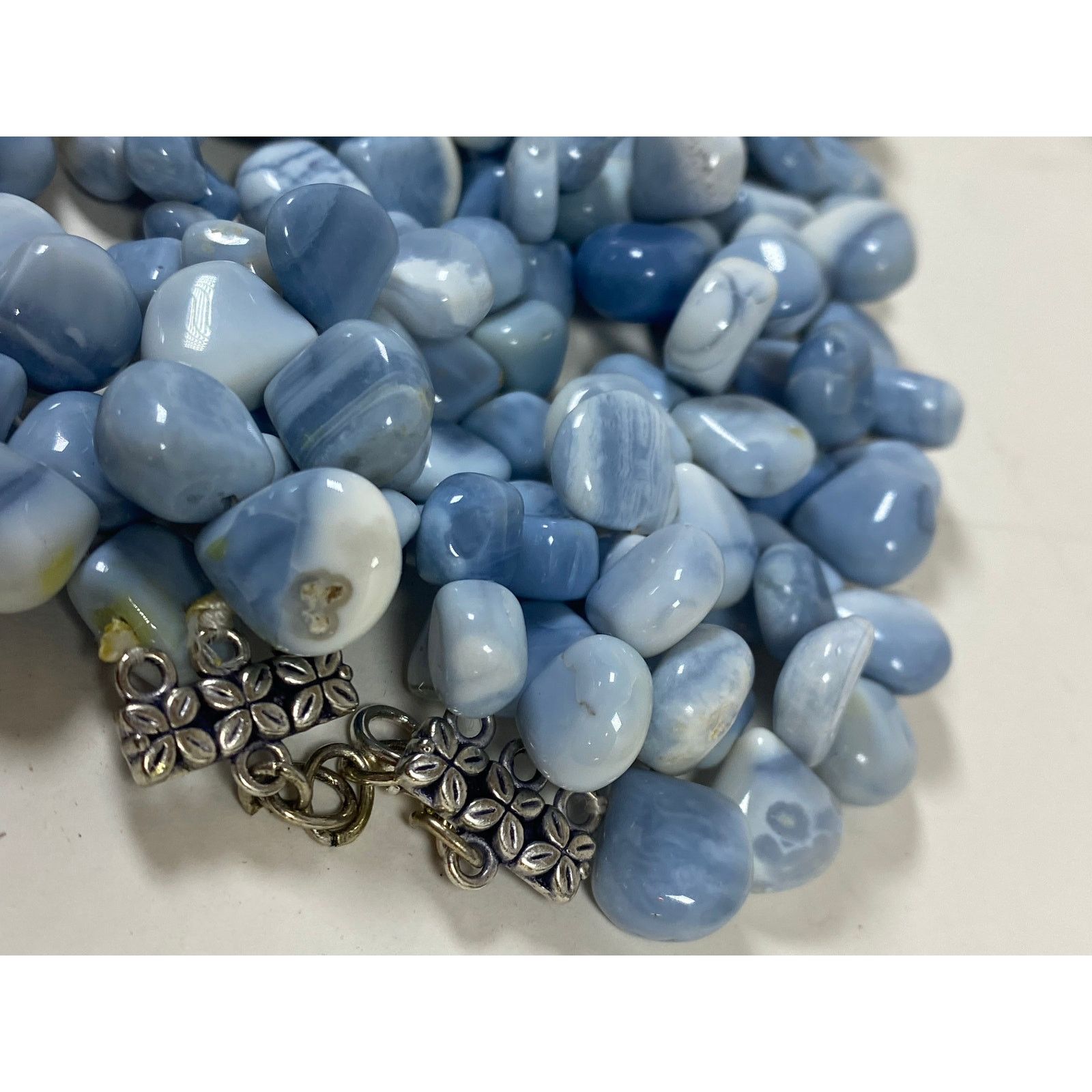 Other Aquamarine Gemstone Necklace – Natural Blue Crystal Beads Size ONE SIZE - 4 Thumbnail