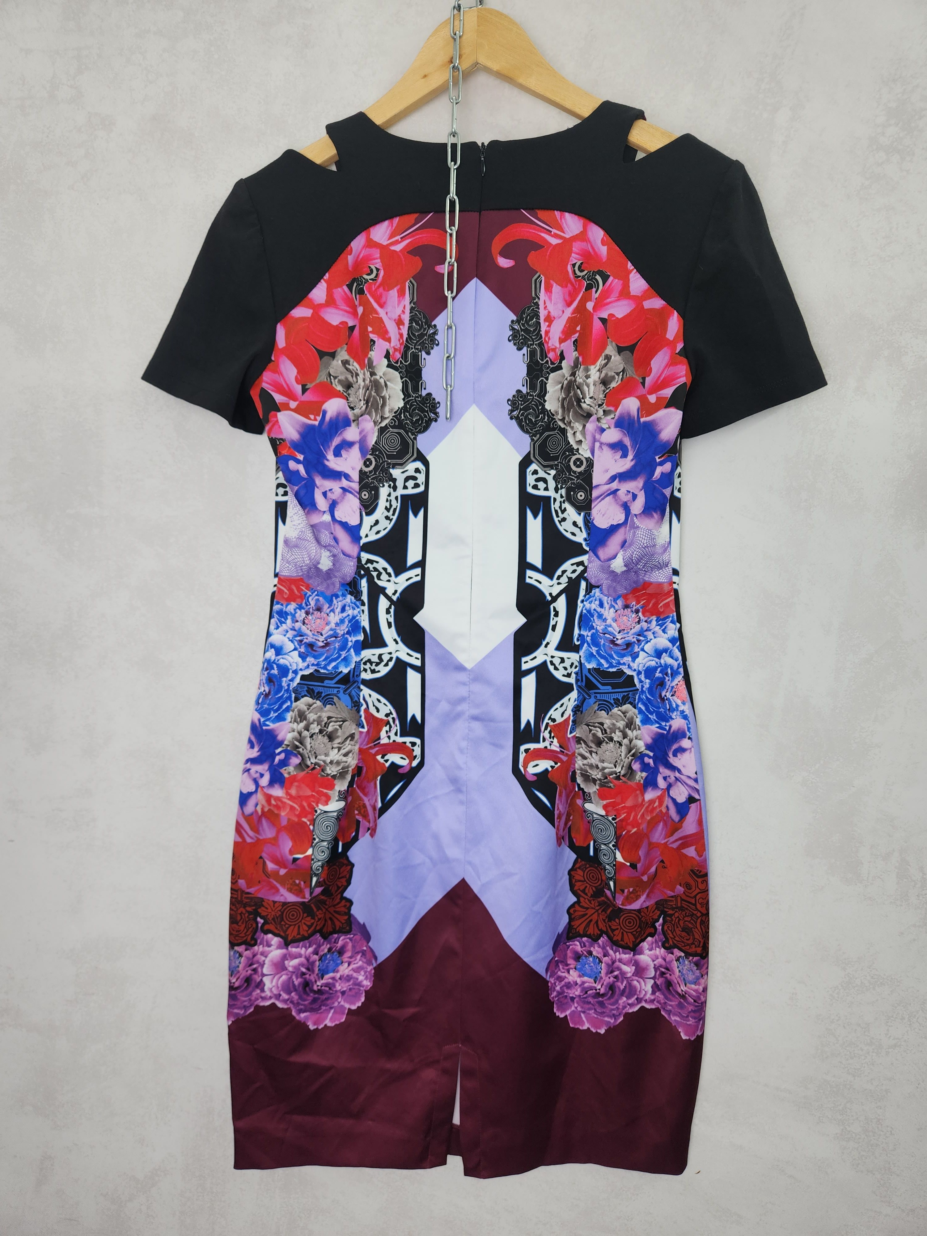 Versace Versace jeans colorfull floral A-line dress Size M / US 6-8 / IT 42-44 - 7 Thumbnail