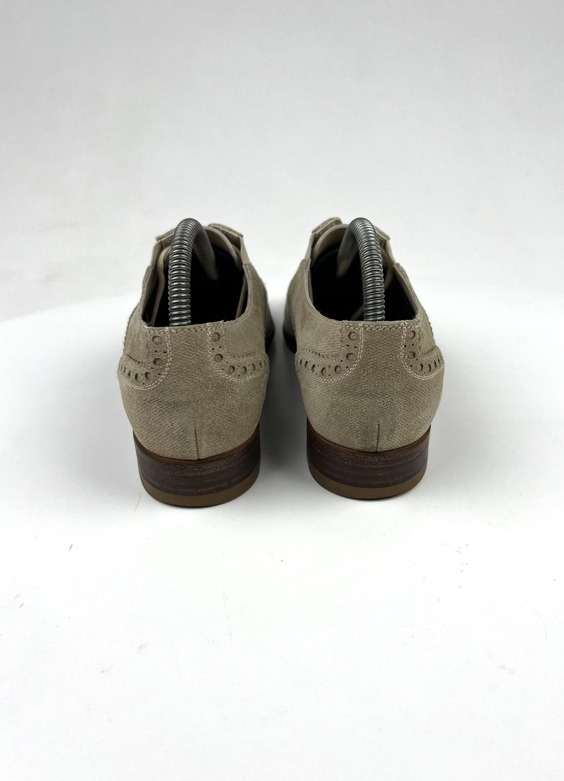Gucci GUCCI Oxford Suede Shoes Beige Wmn’s Made in Italy Size US 6 / IT 36 - 8 Thumbnail