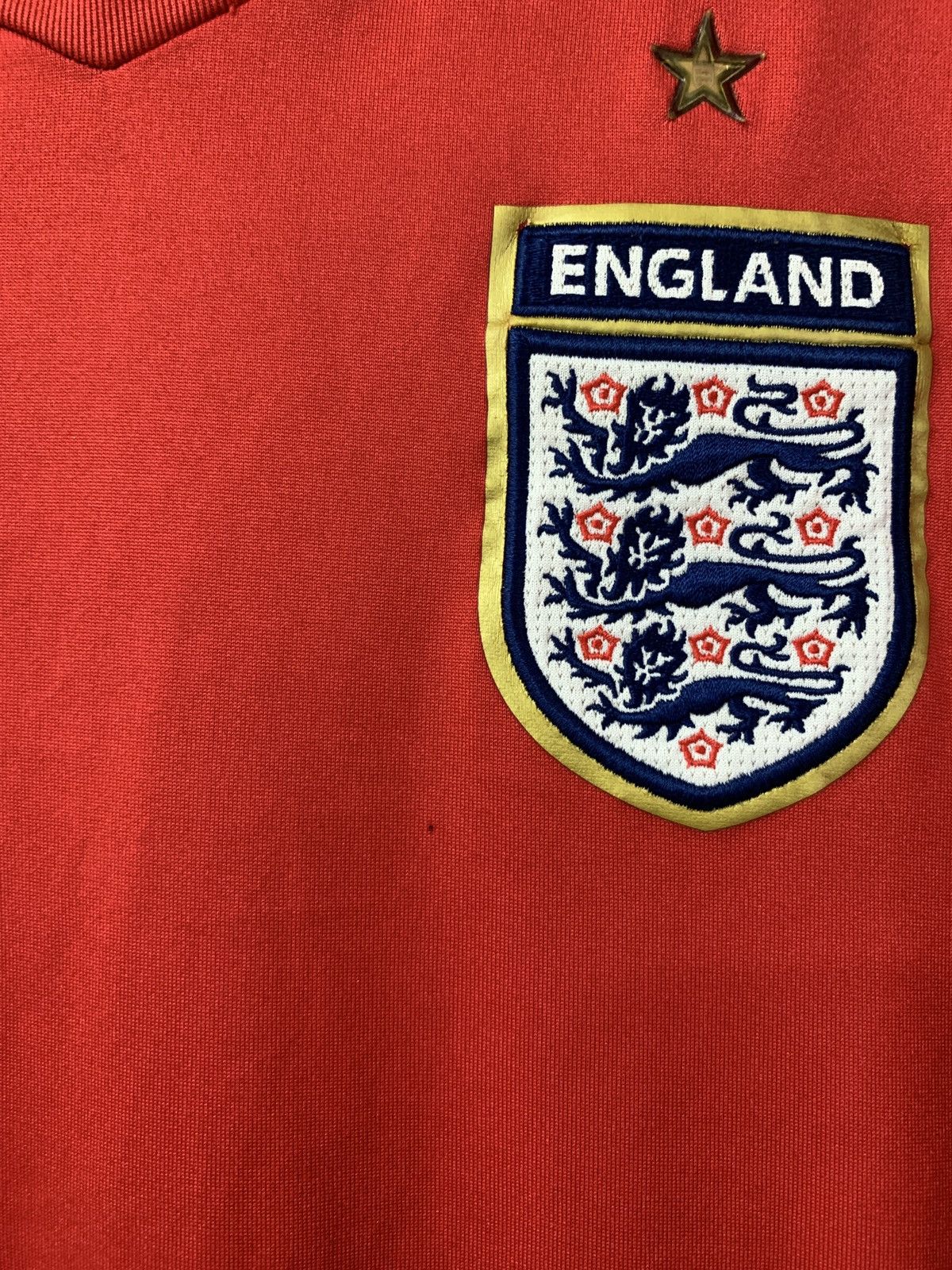 Umbro × Vintage England 2006 Away Football Shirt Umbro Vintage GERRARD #4 Size US S / EU 44-46 / 1 - 5 Thumbnail