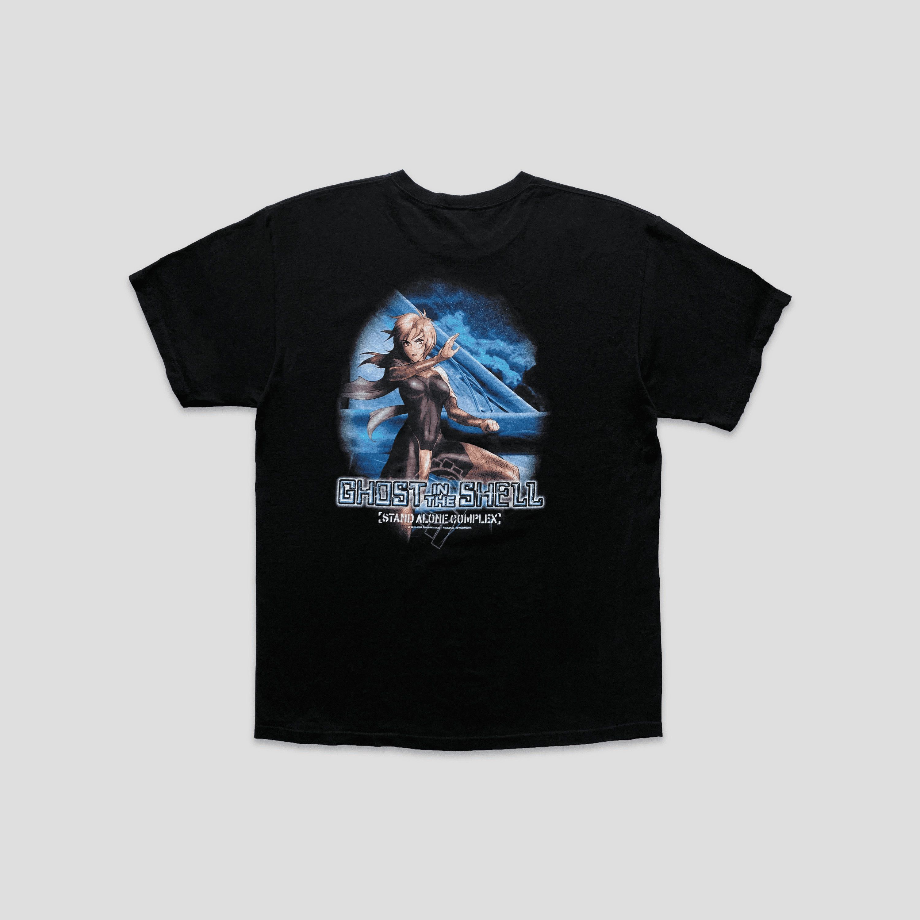 Anime Vintage 2002 Ghost In The Shell: Stand Alone Complex T-Shirt Size US XL / EU 56 / 4 - 4 Thumbnail