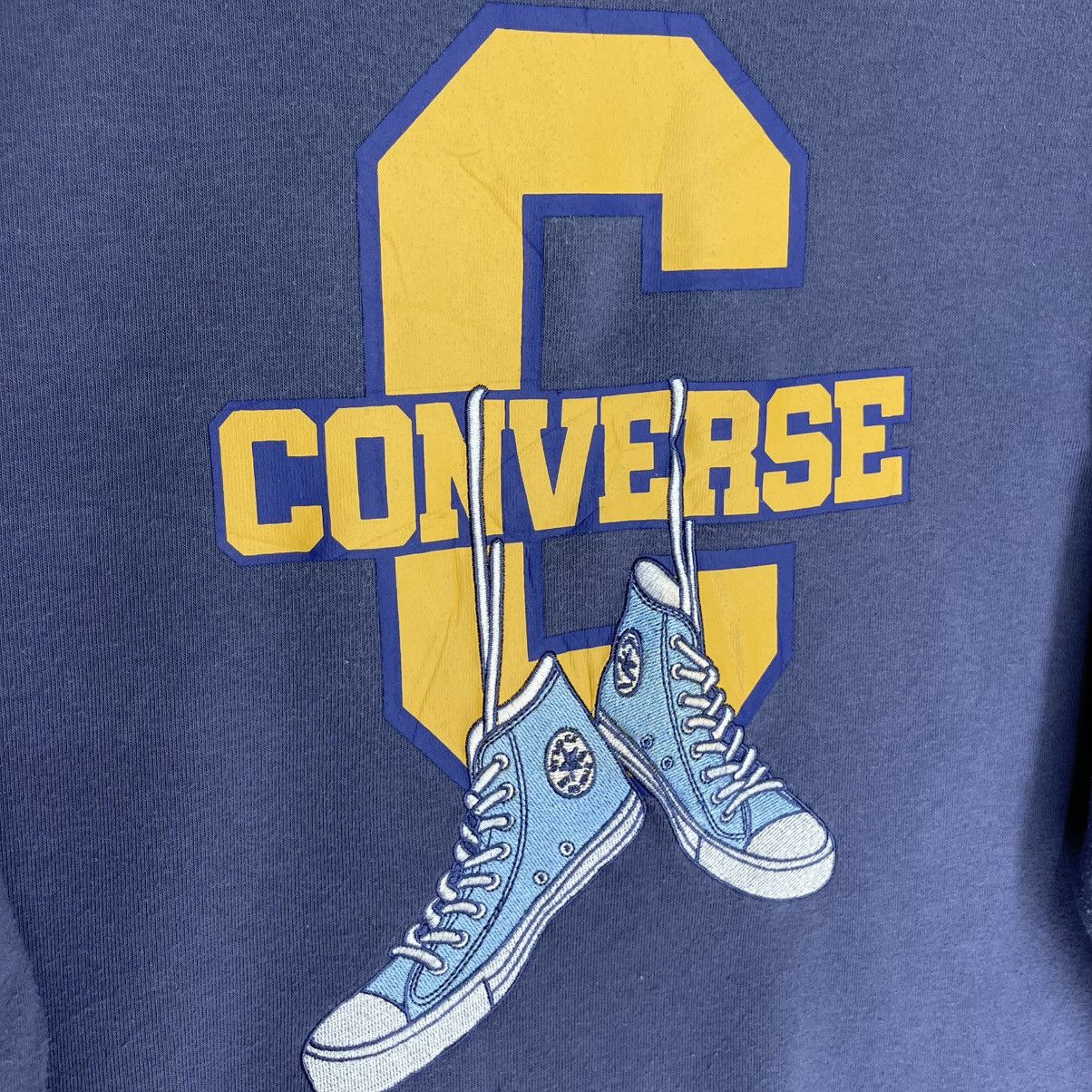 Converse Converse Crewneck Sweatshirt Embroidery Logo Size M/L Size US M / EU 48-50 / 2 - 8 Thumbnail