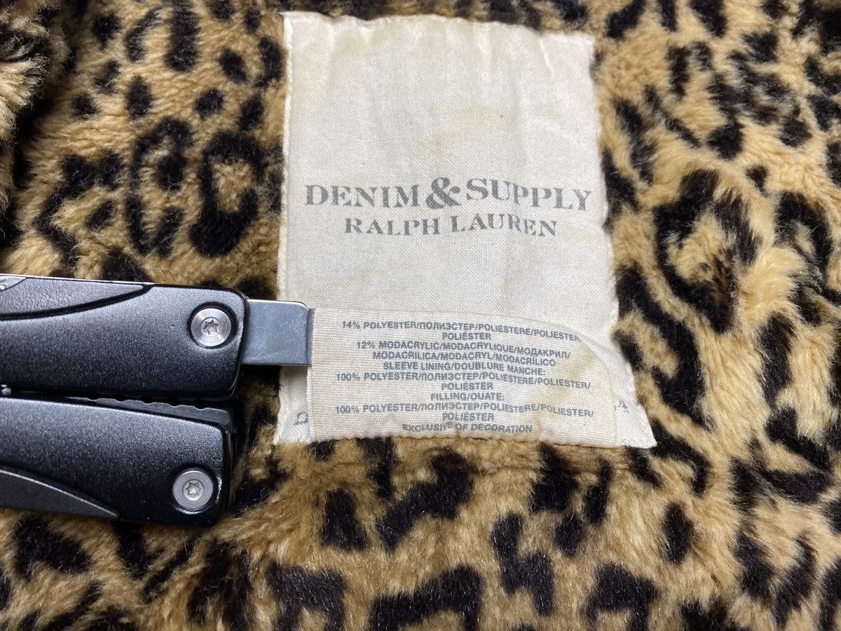 Denim & Supply Ralph Lauren Ralph Lauren Denim Supply Waxed Jacket Canvas Moto Dark Gr Size S / US 4 / IT 40 - 7 Thumbnail