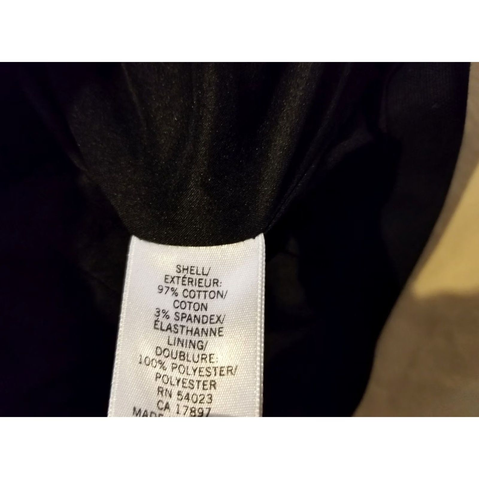 Banana Republic Banana Republic Womens Blazer Jacket Black Cotton Size 8 Size M / US 6-8 / IT 42-44 - 6 Thumbnail