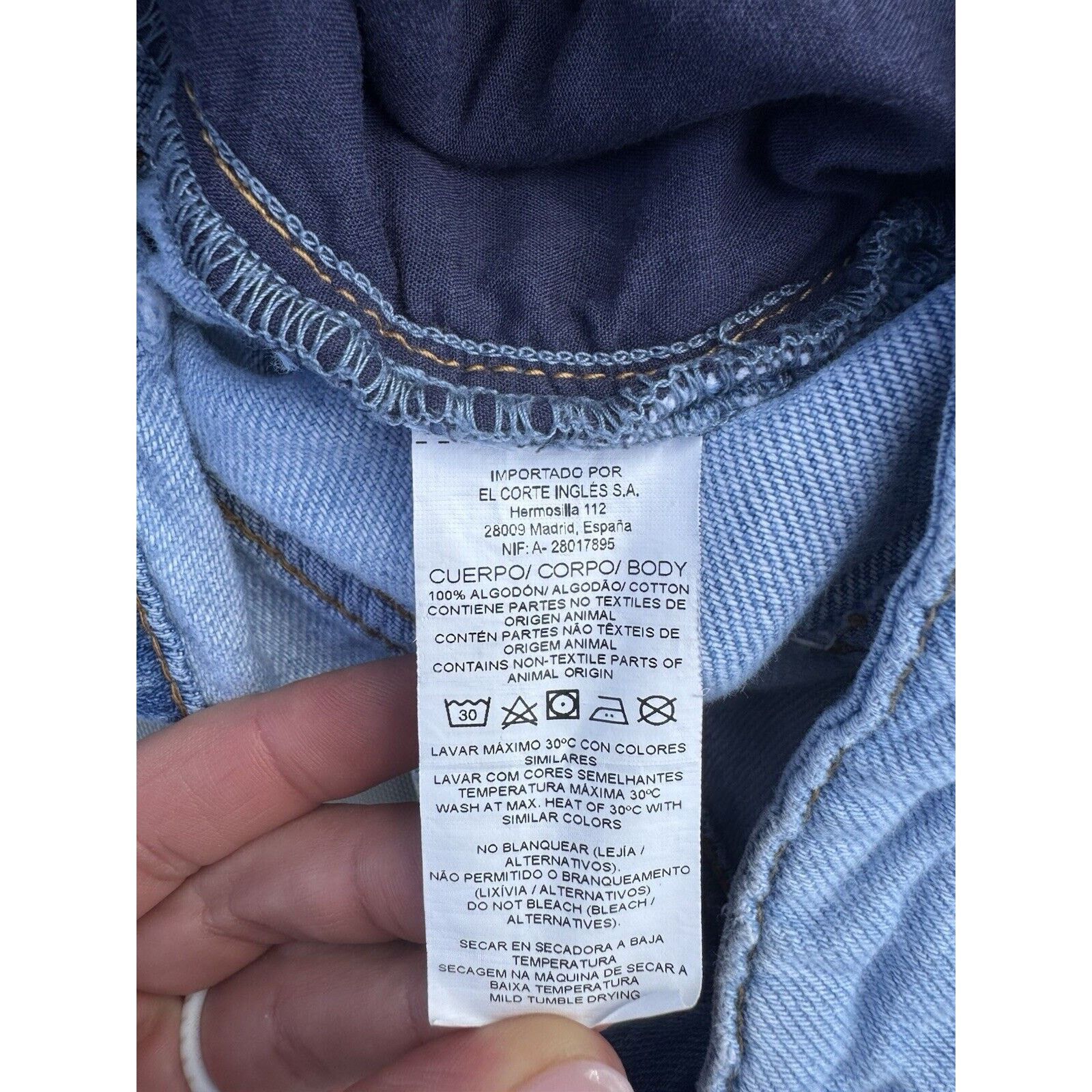 Other Formula Joven Spain Jeans 26 Barrel Leg Taper High Rise Size 26" / US 2 / IT 38 - 5 Thumbnail