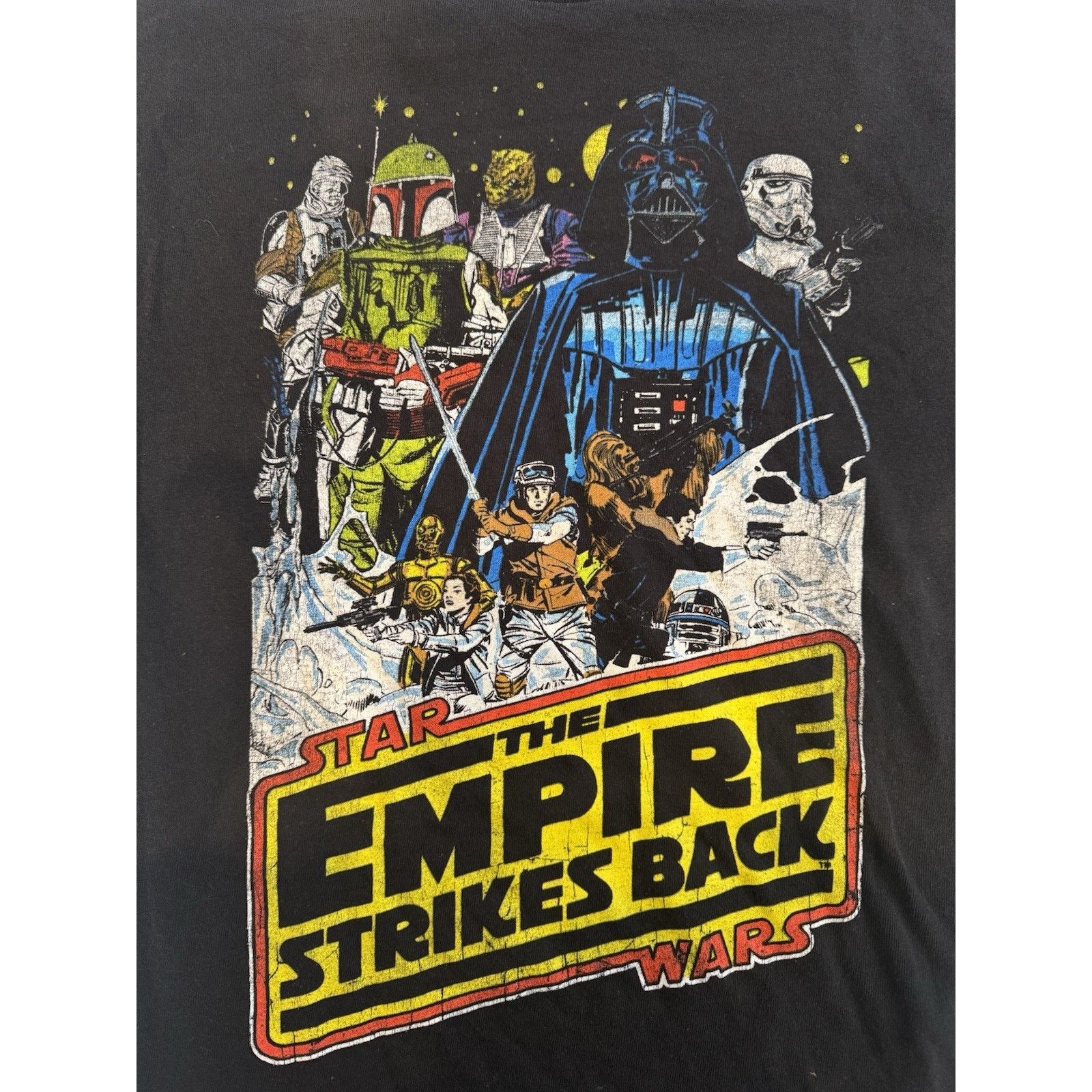 Other VTG Star Wars Empire Strikes Back Graphic T-Shirt Black M Size US M / EU 48-50 / 2 - 8 Thumbnail