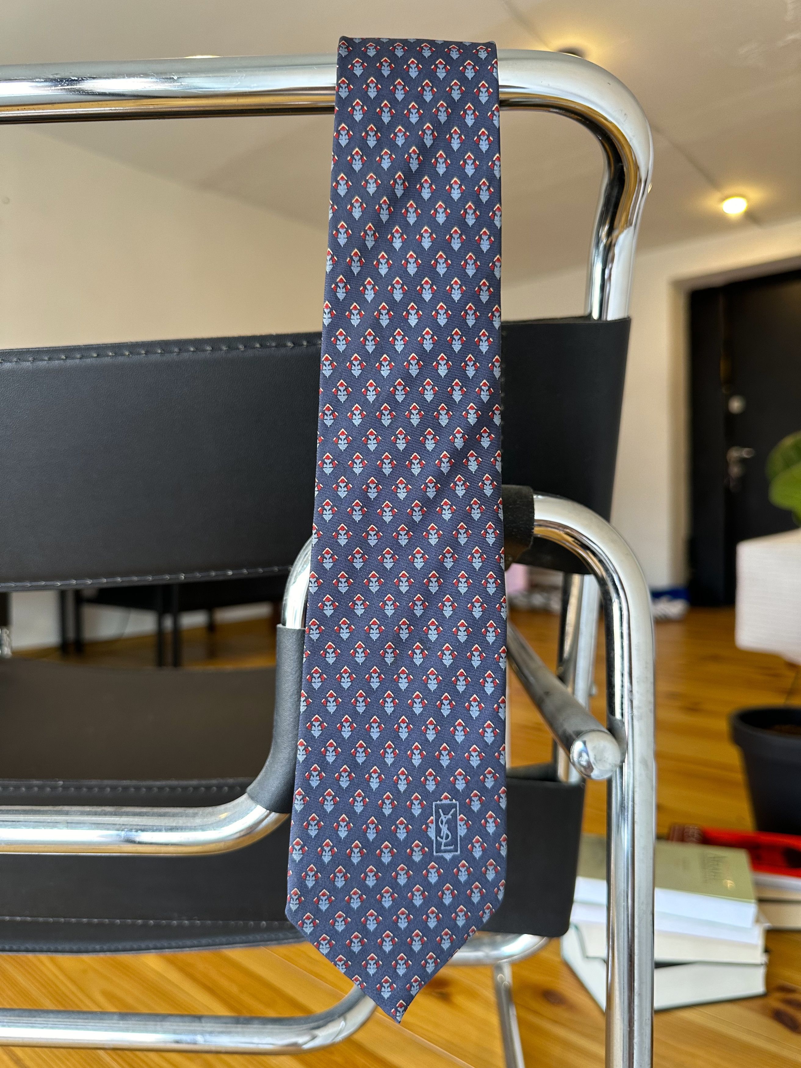 Yves Saint Laurent Paris Vintage Silk Tie