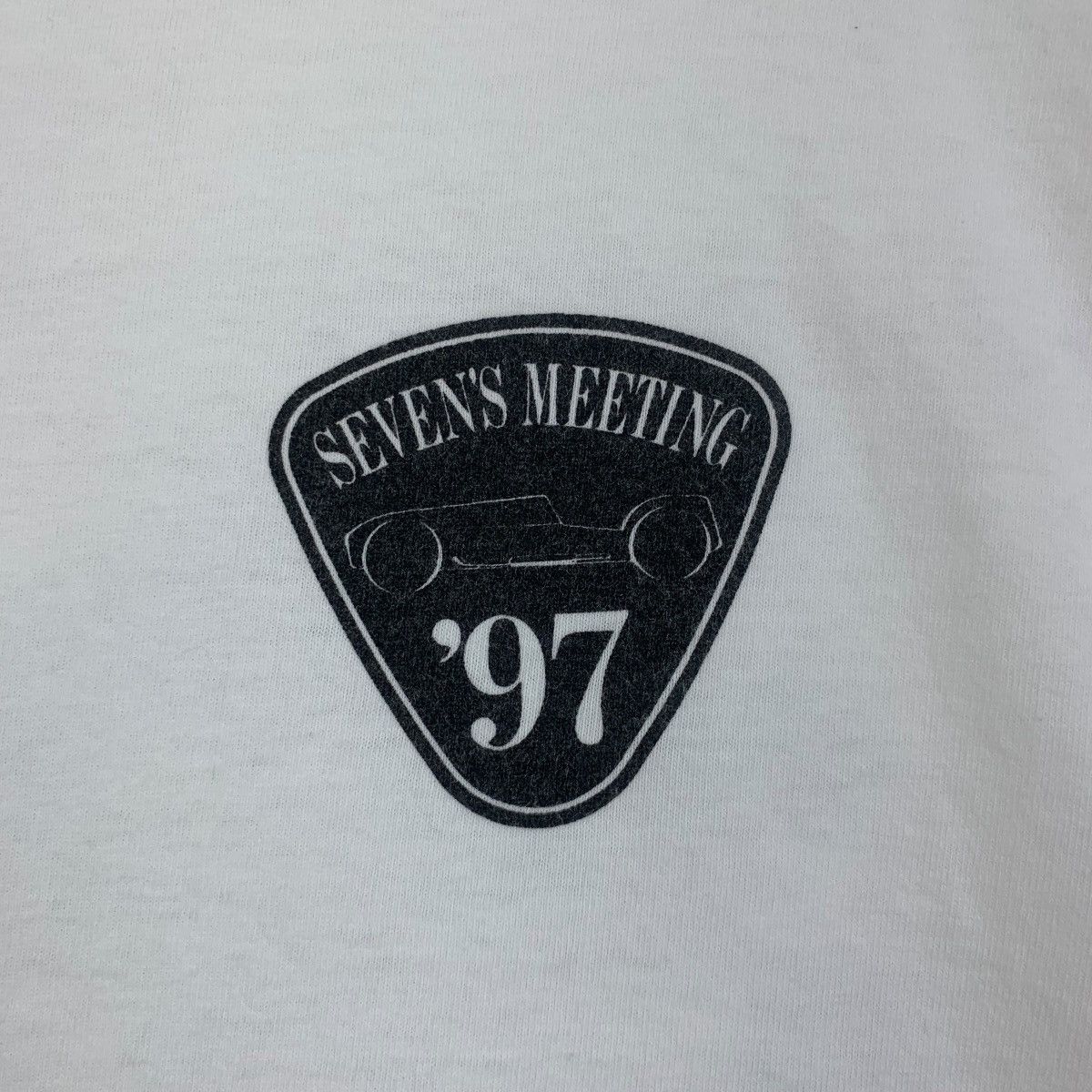 Vintage Vintage 1997 CATERHAM SUPER SEVEN Ford Car Meeting Tee Shirt Size US M / EU 48-50 / 2 - 3 Thumbnail