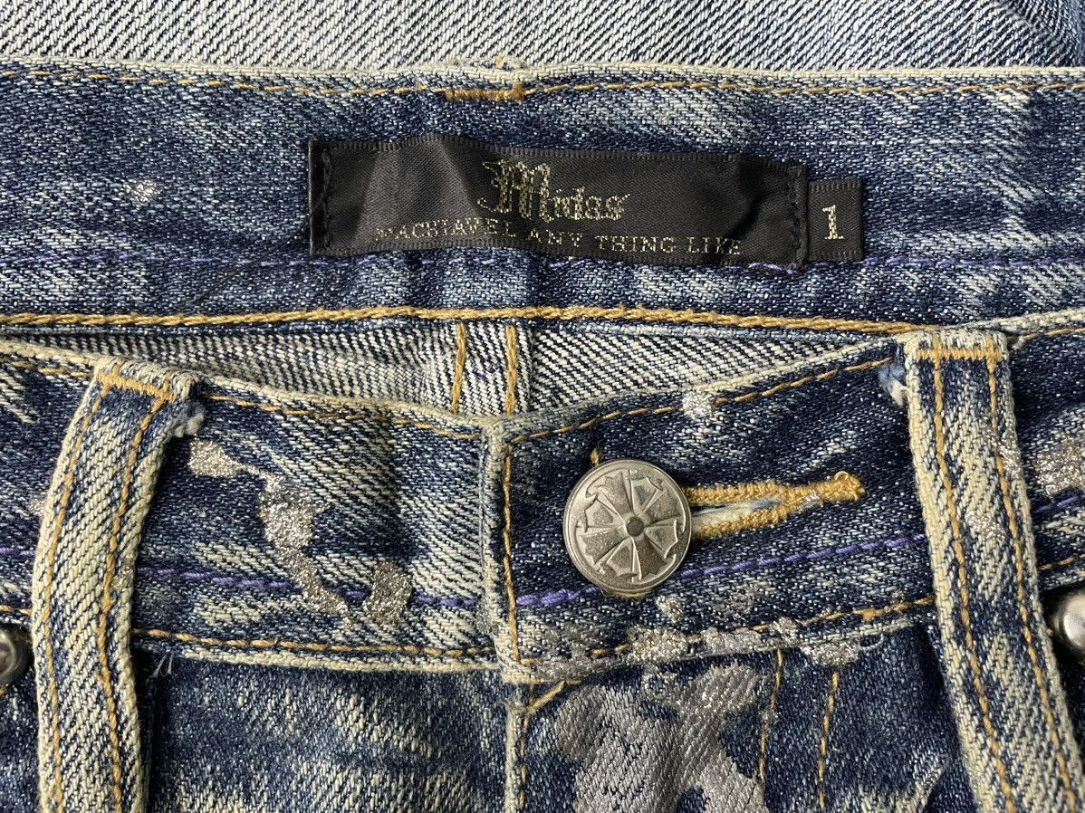 Japanese Brand Very Rare Midas Japanese Design Art Jeans Size US 31 - 11 Thumbnail