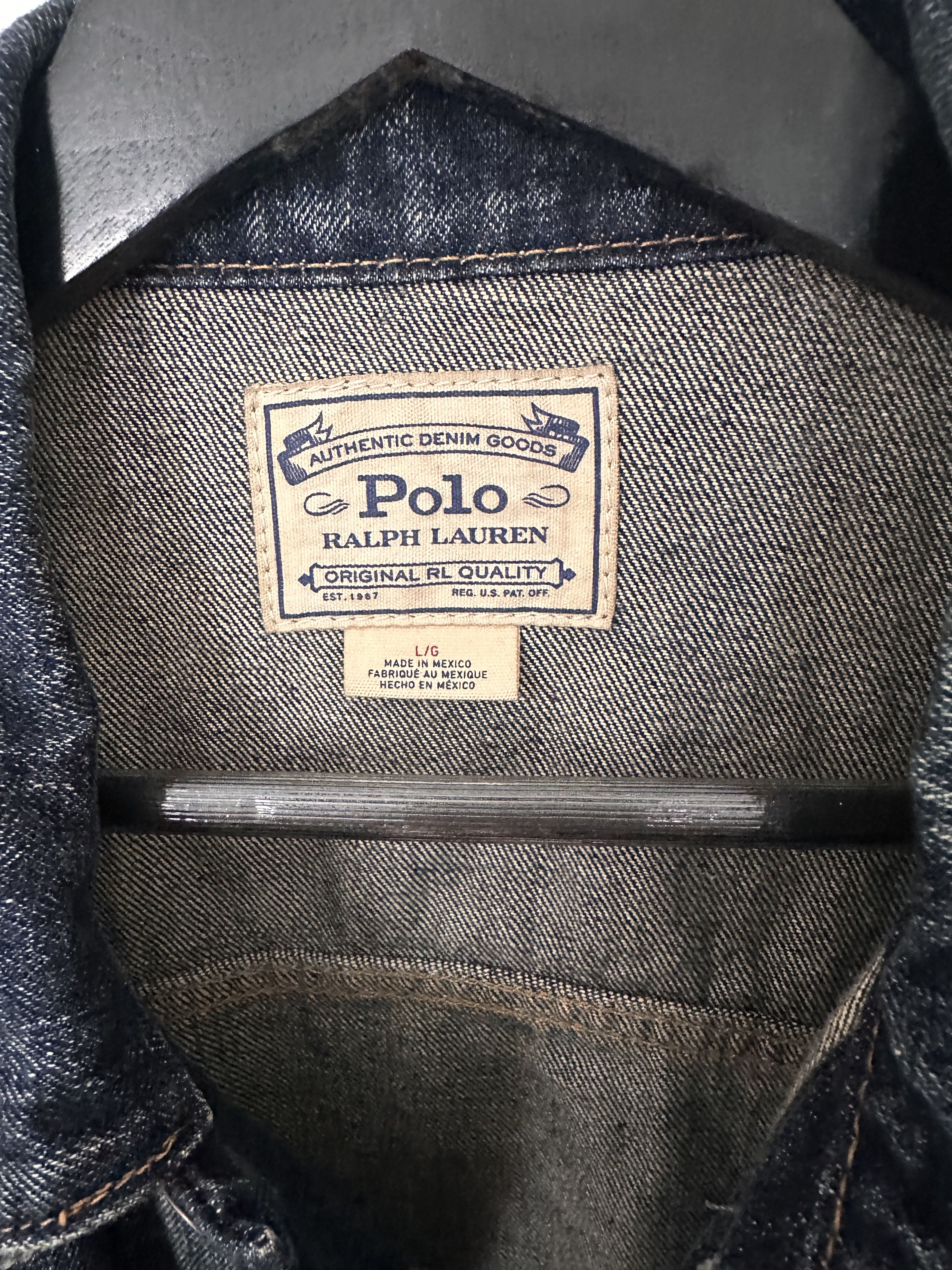 Ralph Lauren Ralph Lauren Denim Trucker Jacket – Vintage Wash – Size L Size US L / EU 52-54 / 3 - 2 Thumbnail