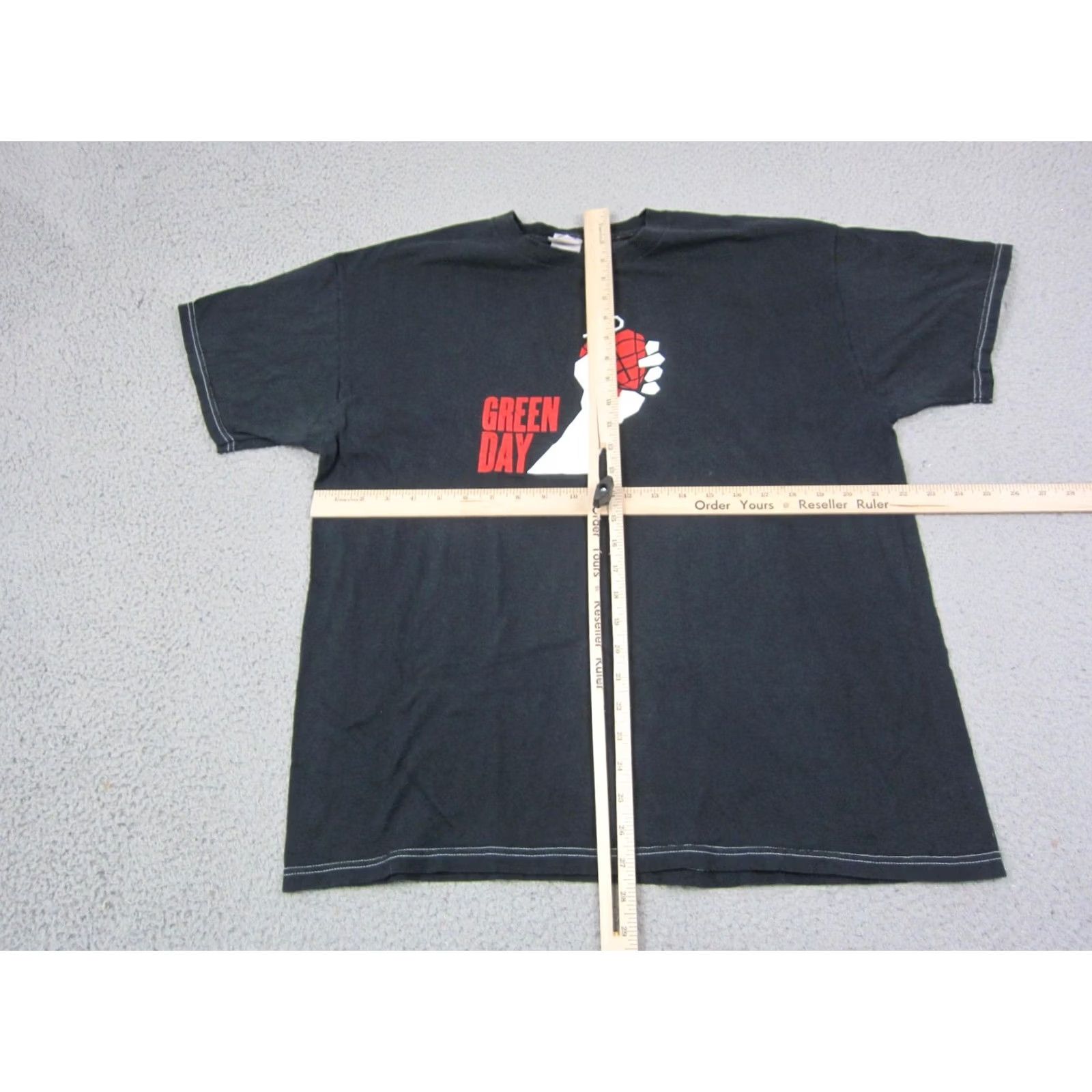 Fruit Of The Loom VINTAGE Nike Shirt Mens XL Black American Idiot 2005 Tour Size US XL / EU 56 / 4 - 7 Thumbnail