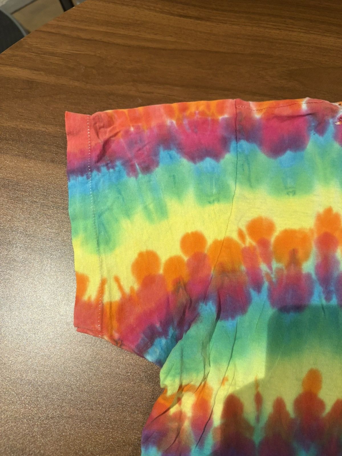 Vintage Vintage 1980s distressed tye dye t shirt Size US M / EU 48-50 / 2 - 5 Thumbnail