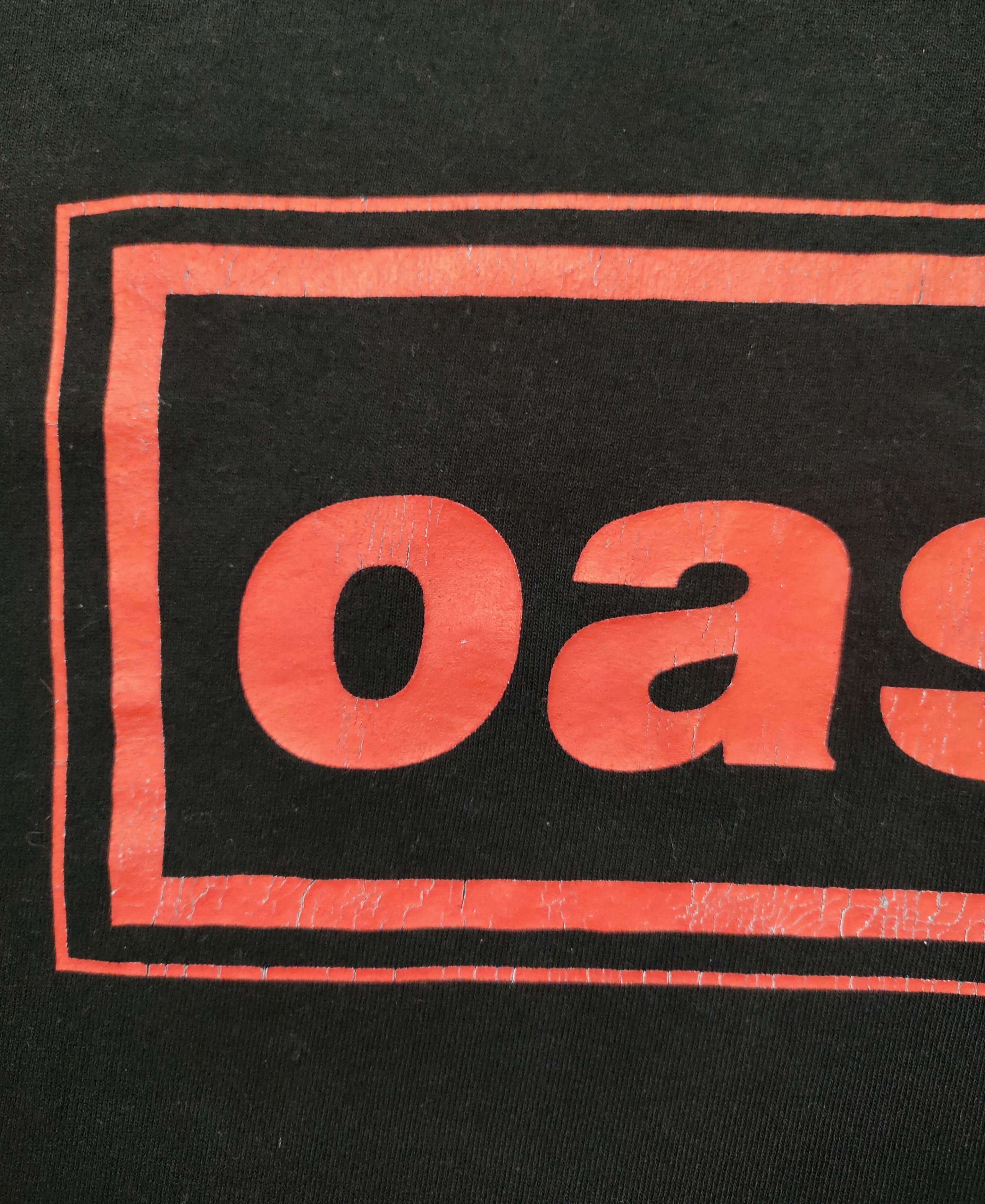 Band Tees 90s OASIS 'Shakermaker' Long Sleeve Vintage Tee Size US XL / EU 56 / 4 - 20 Thumbnail