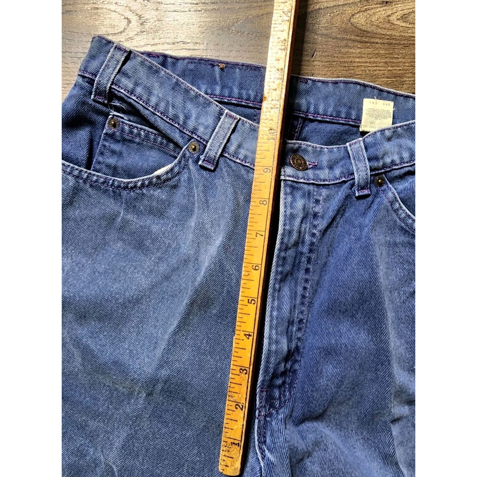 Levi's VINTAGE Levi's 560 Jeans Denim 33X30 Medium Blue Regular UNISEX Adults 90s Grunge USA Orange Tab Jeans Size US 33 - 6 Thumbnail