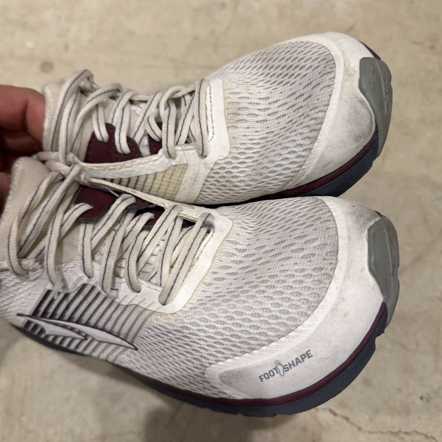 Altra Altra Provision Womens Sneaker Size 7.5 White Colour Burgundy Grey Size US 6 / IT 36 - 6 Thumbnail