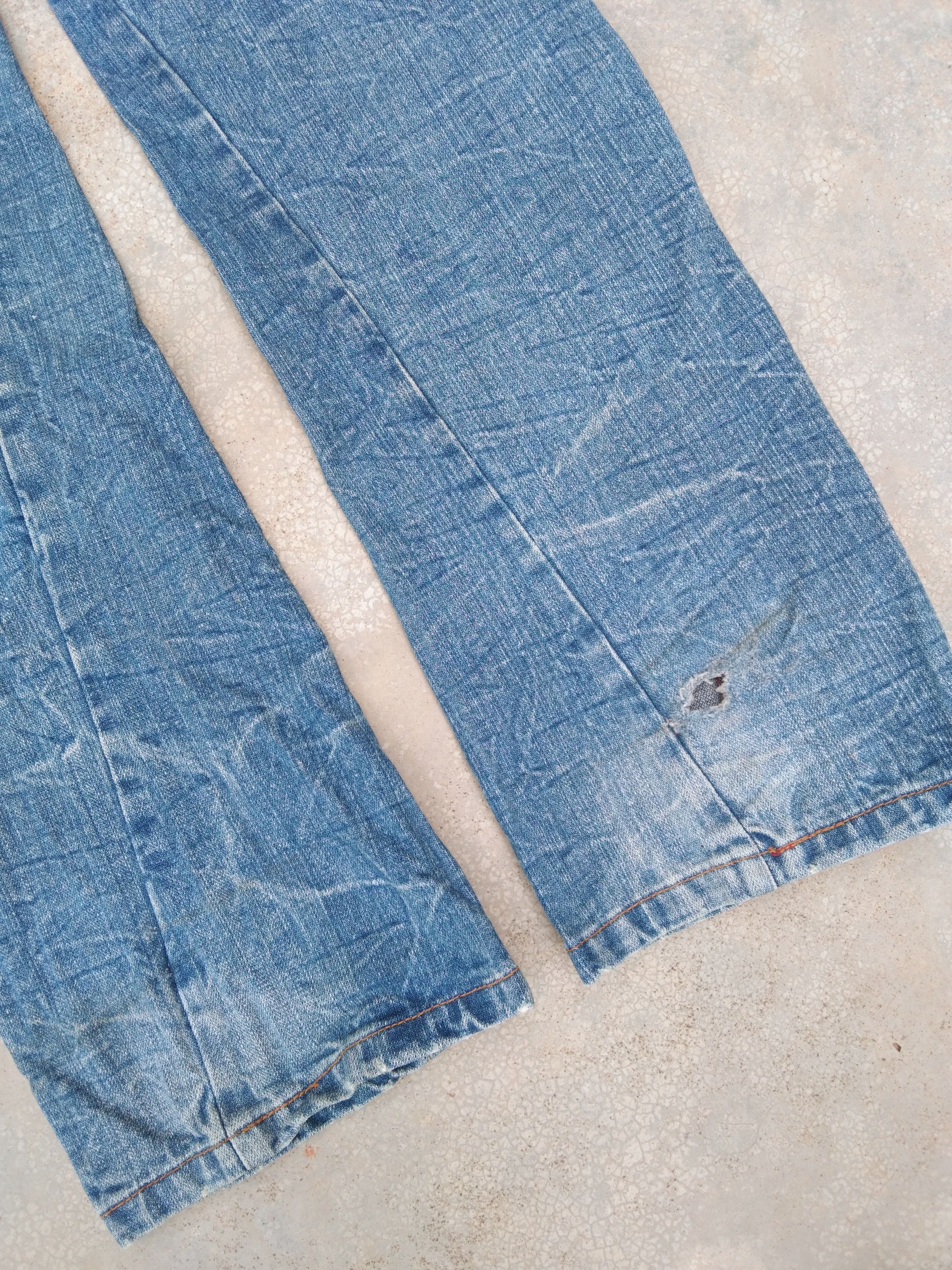Japanese Brand Vintage Japanese Double Waist Engineered Retro Punk Jeans Size US 31 - 3 Thumbnail