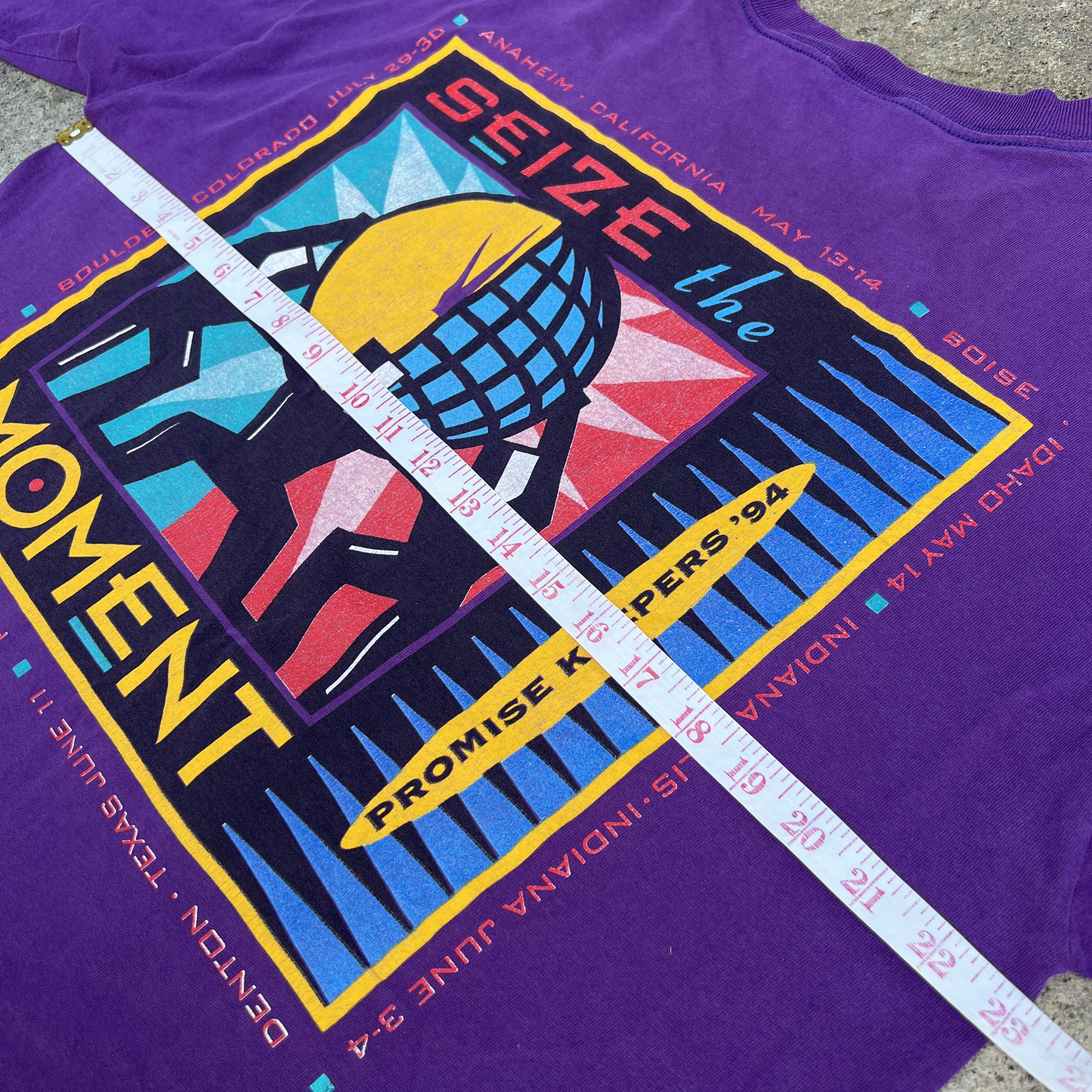 Vintage Vintage 90s Promise Keepers Men Of Integrity Promo Tee Size US XL / EU 56 / 4 - 6 Thumbnail