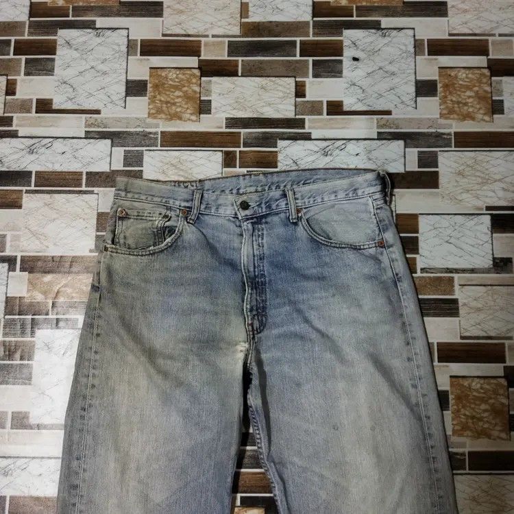 Levi's × Vintage LEVIS 503 DISTRESSED BLUE JEANS PANTS Size US 36 / EU 52 - 2 Thumbnail